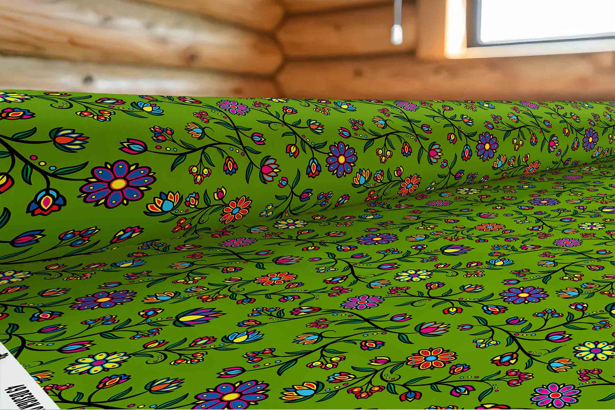 Cosmic Whisper Cornstalk 42 Inch Cotton Poplin Pre Order