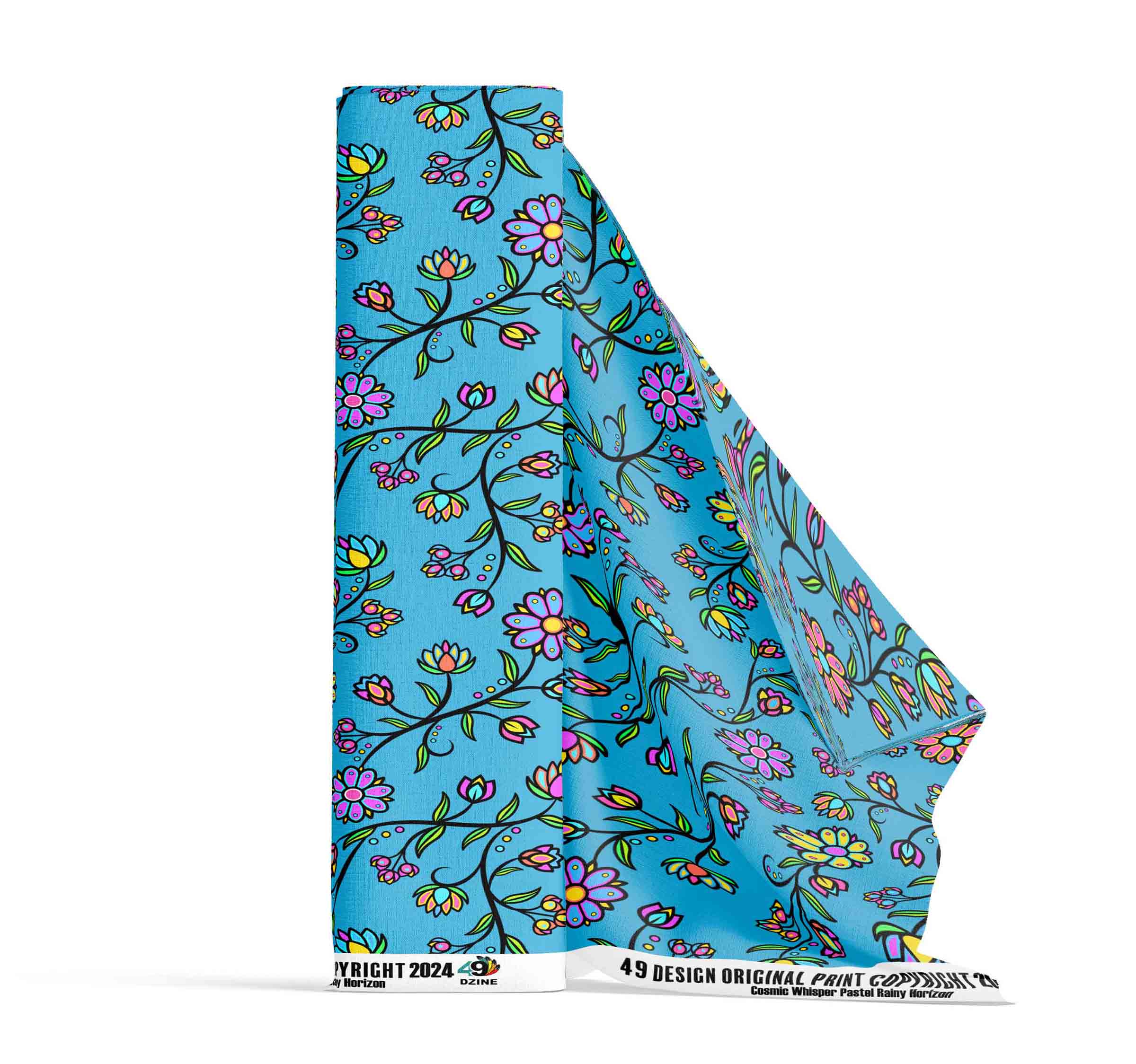 Cosmic Whisper Pastel Rainy Horizon 42 Inch Cotton Poplin Pre Order
