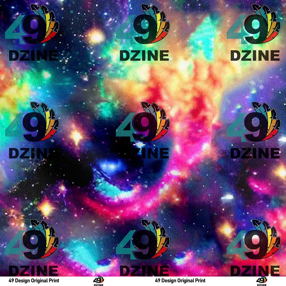 Cosmic Rainbow 42 inch Cotton Poplin Pre Order