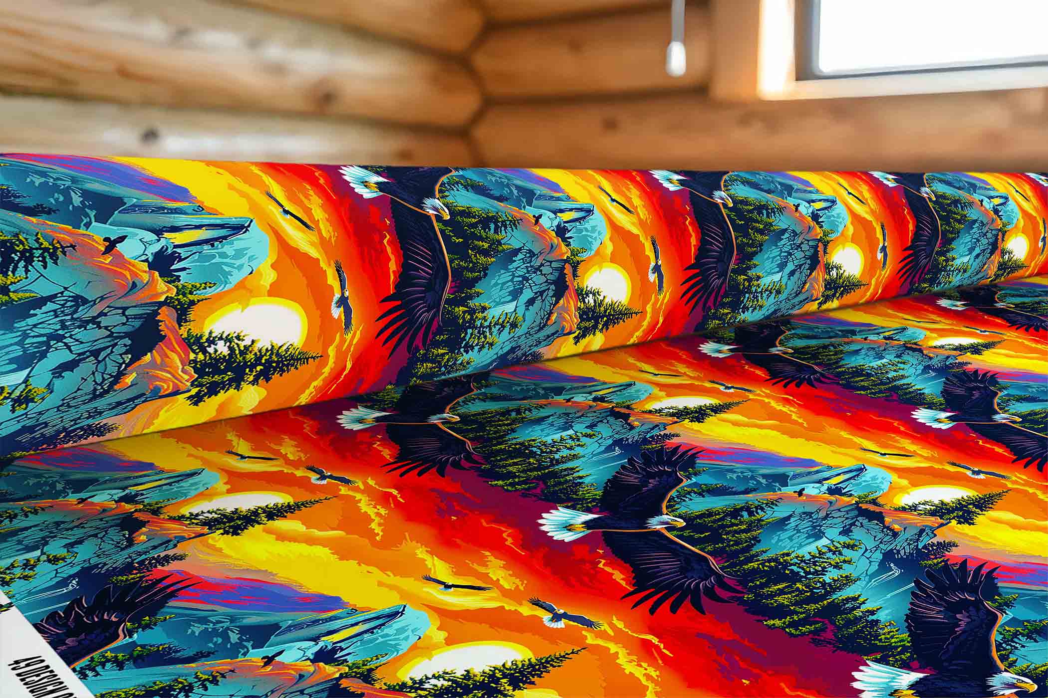 Cruising Eagles 42 Inch Cotton Poplin Pre Order