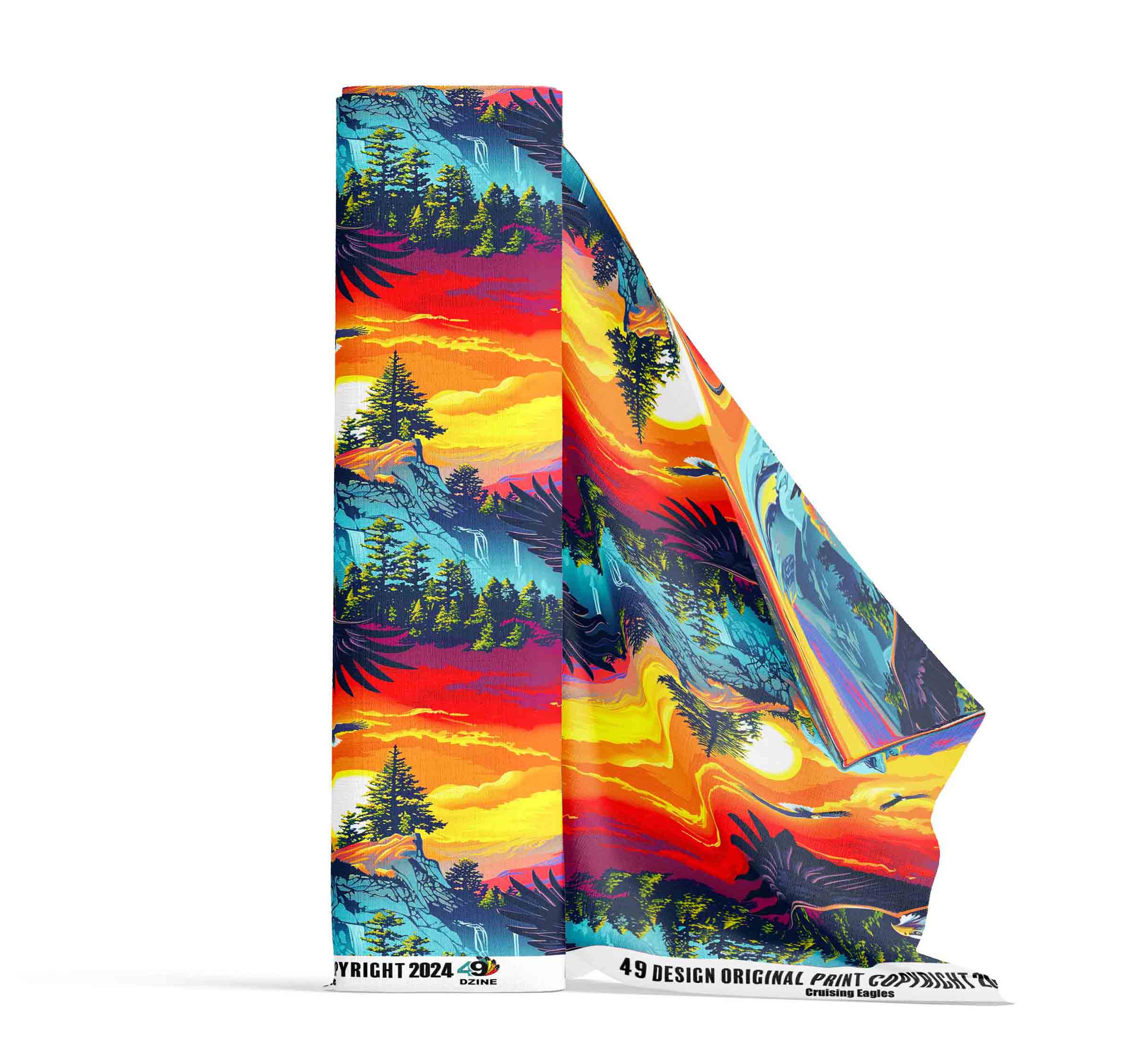 Cruising Eagles 42 Inch Cotton Poplin Pre Order