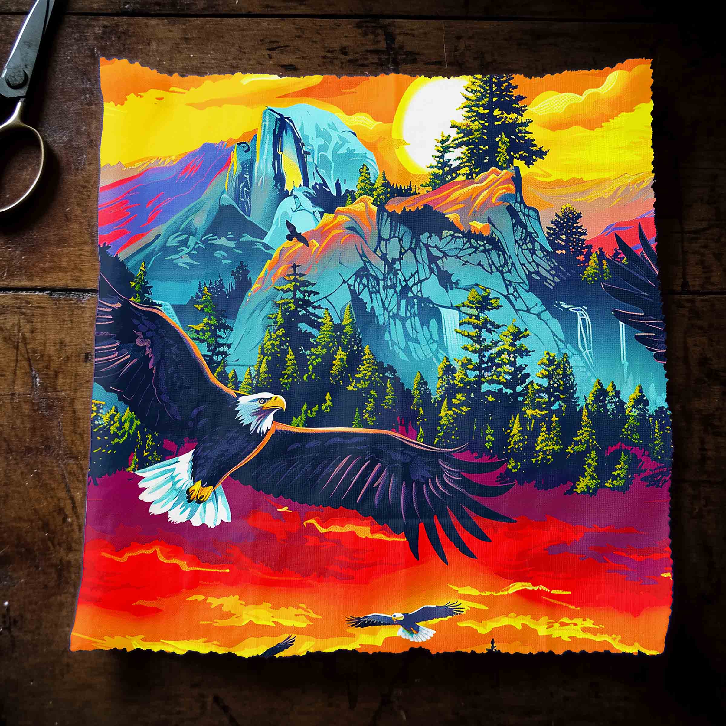 Cruising Eagles 42 Inch Cotton Poplin Pre Order