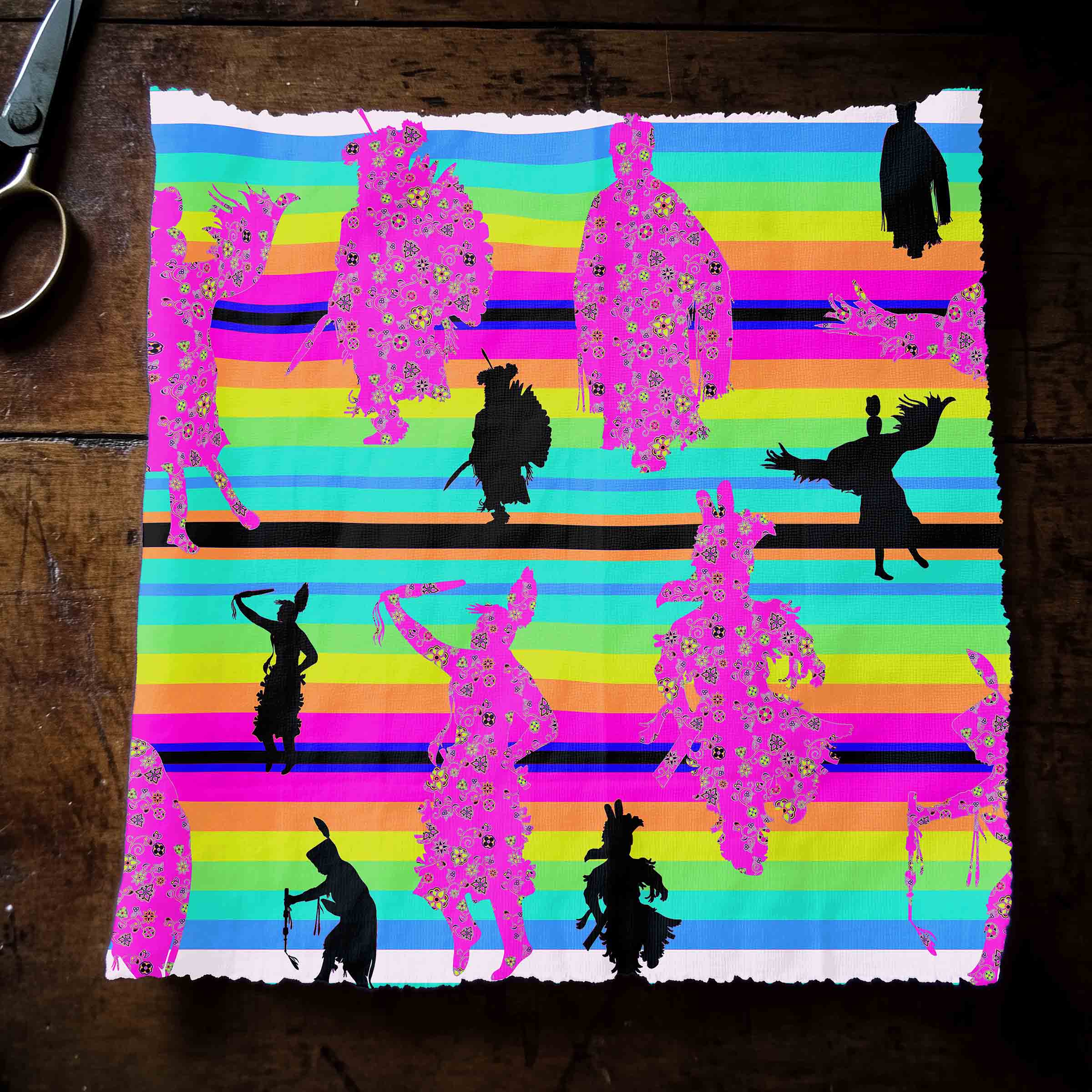 Dancers Sunset Contest 42 Inch Cotton Poplin Pre Order