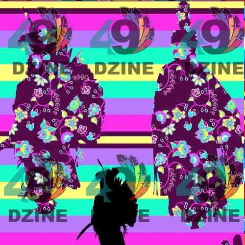 Dancers Floral Contest 42 Inch Cotton Poplin Pre Order