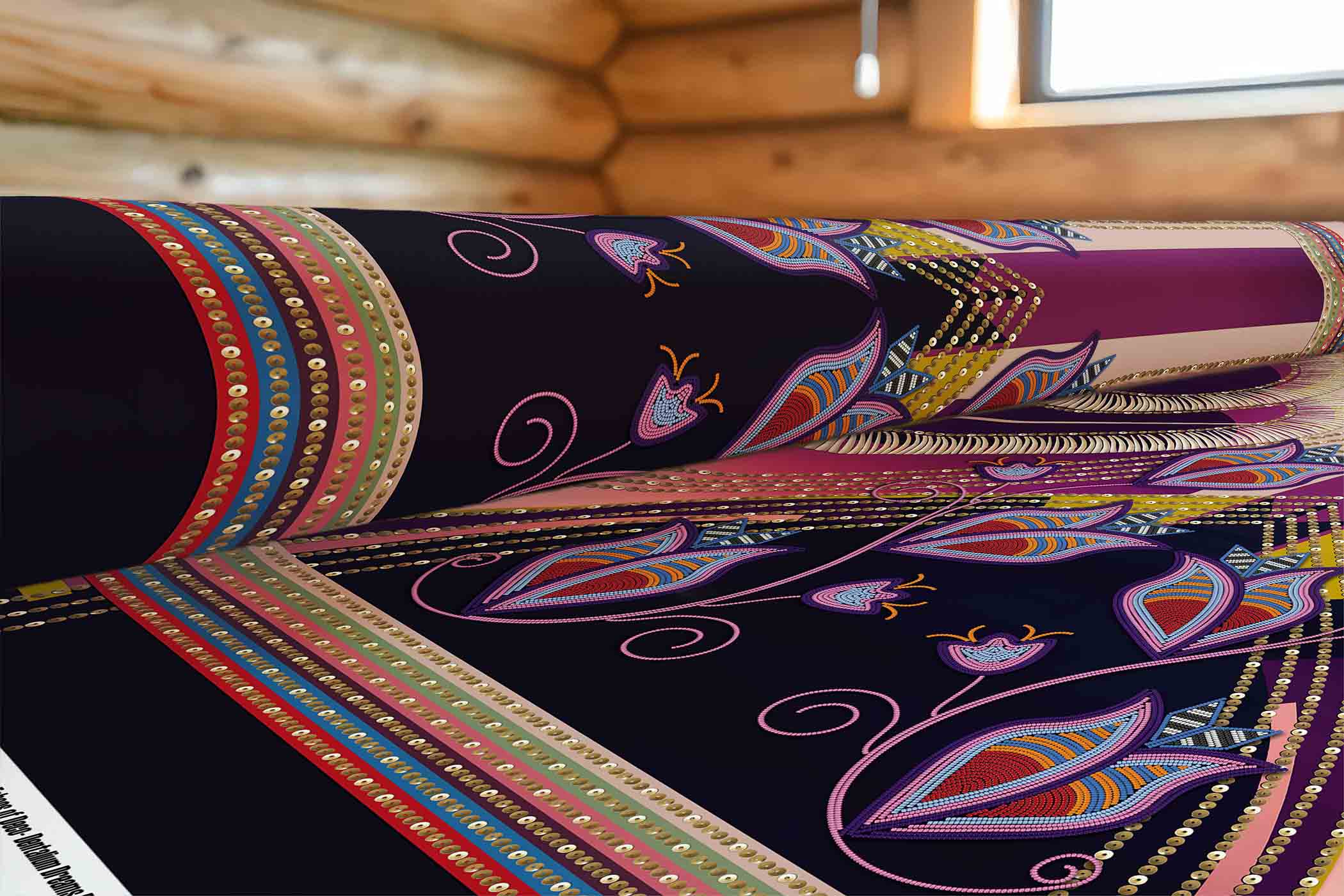 EOD- Dentalium Dreams Blush 42 Inch Cotton Poplin Pre Order