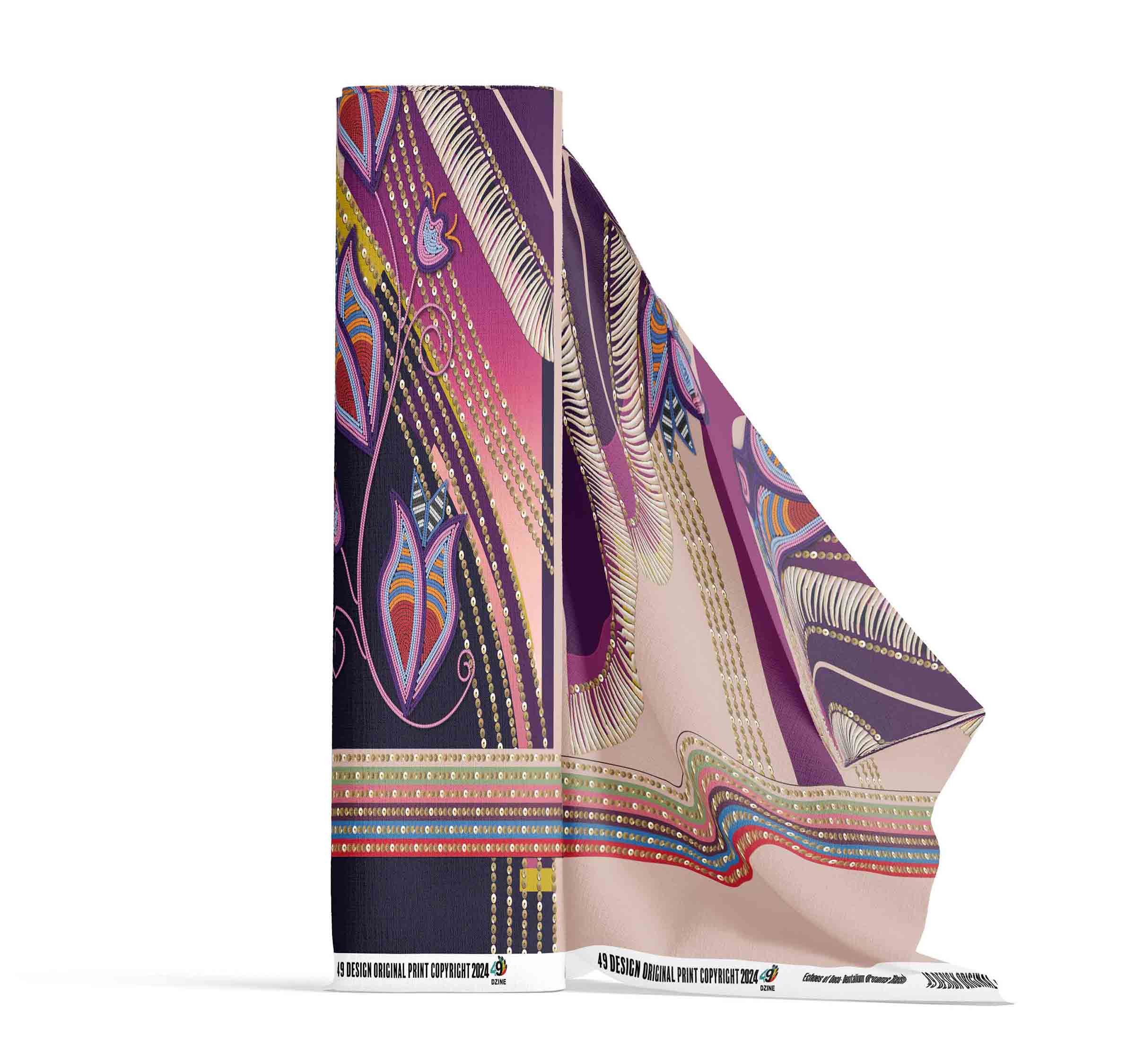 EOD- Dentalium Dreams Blush 42 Inch Cotton Poplin Pre Order