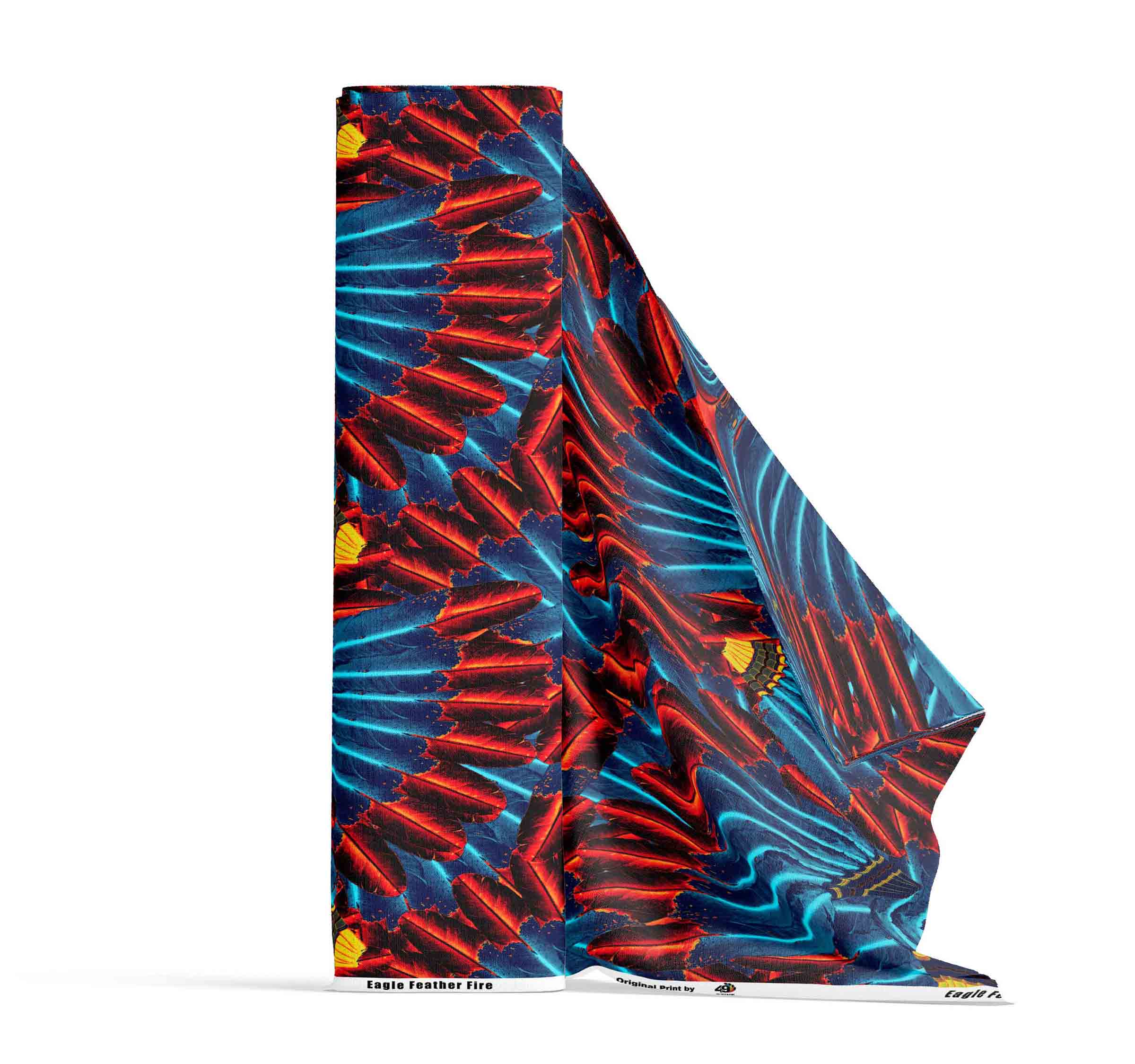 Eagle Feather Fire 42 Inch Cotton Poplin Pre Order