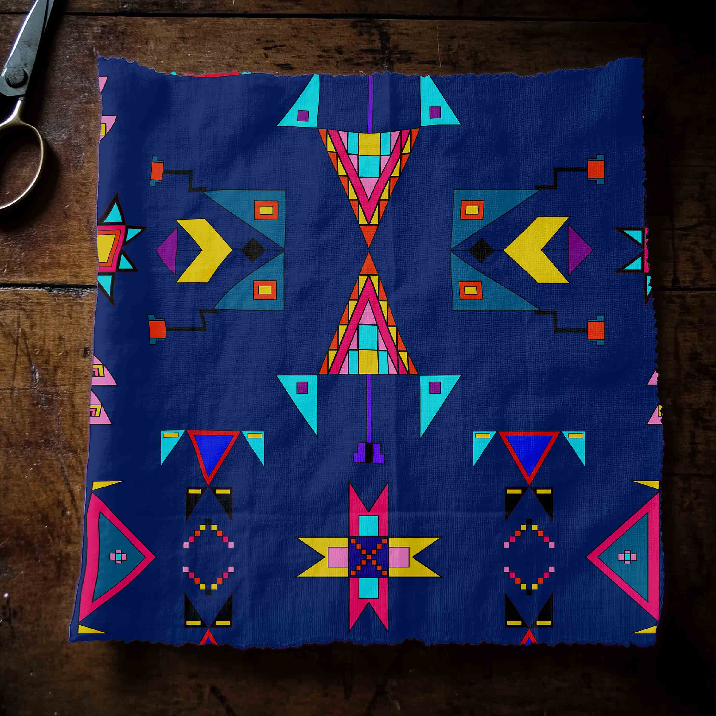 Enemy Territory Midnight 42 Inch Cotton Poplin Pre Order