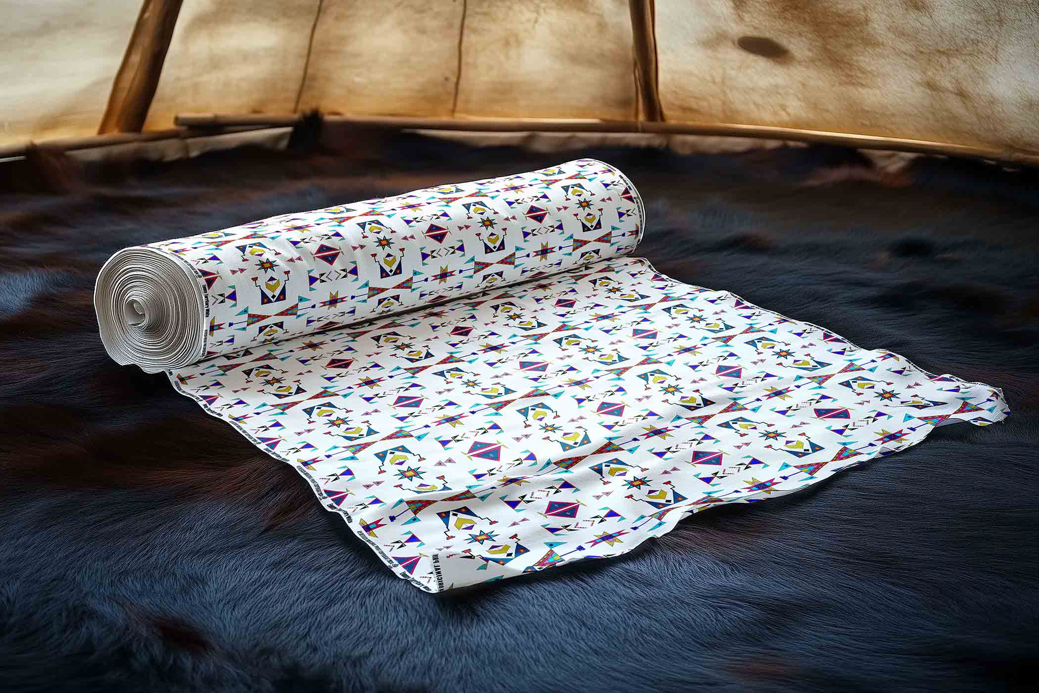 Enemy Territory White 42 Inch Cotton Poplin Pre Order