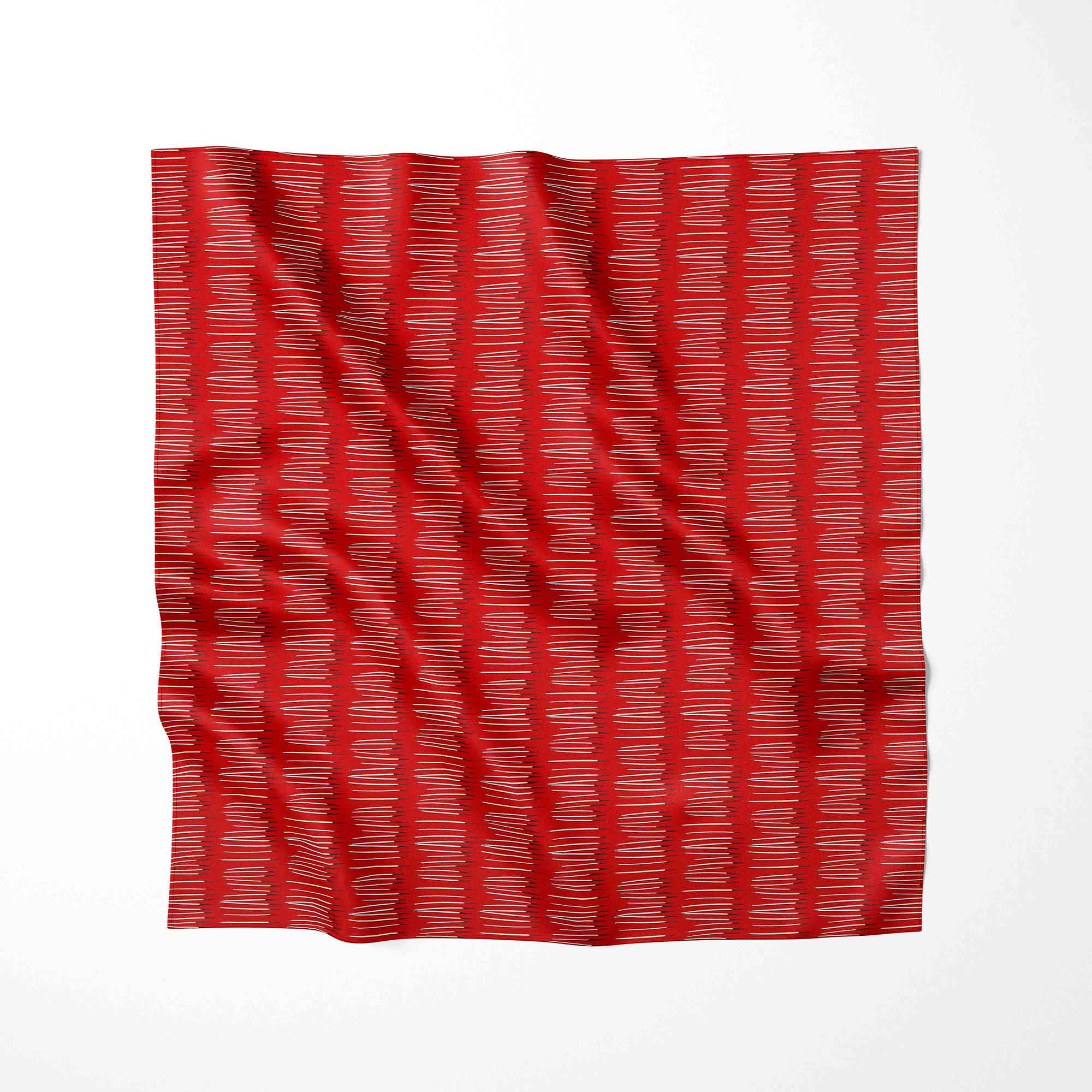 Quills Dancing Red 56 Inch Cotton Poplin Pre Order