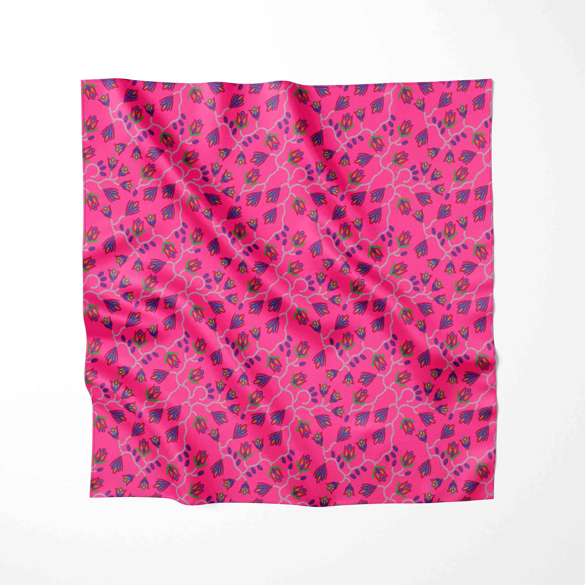 Spring Blossoms on Blush 56 Inch Cotton Poplin Pre Order