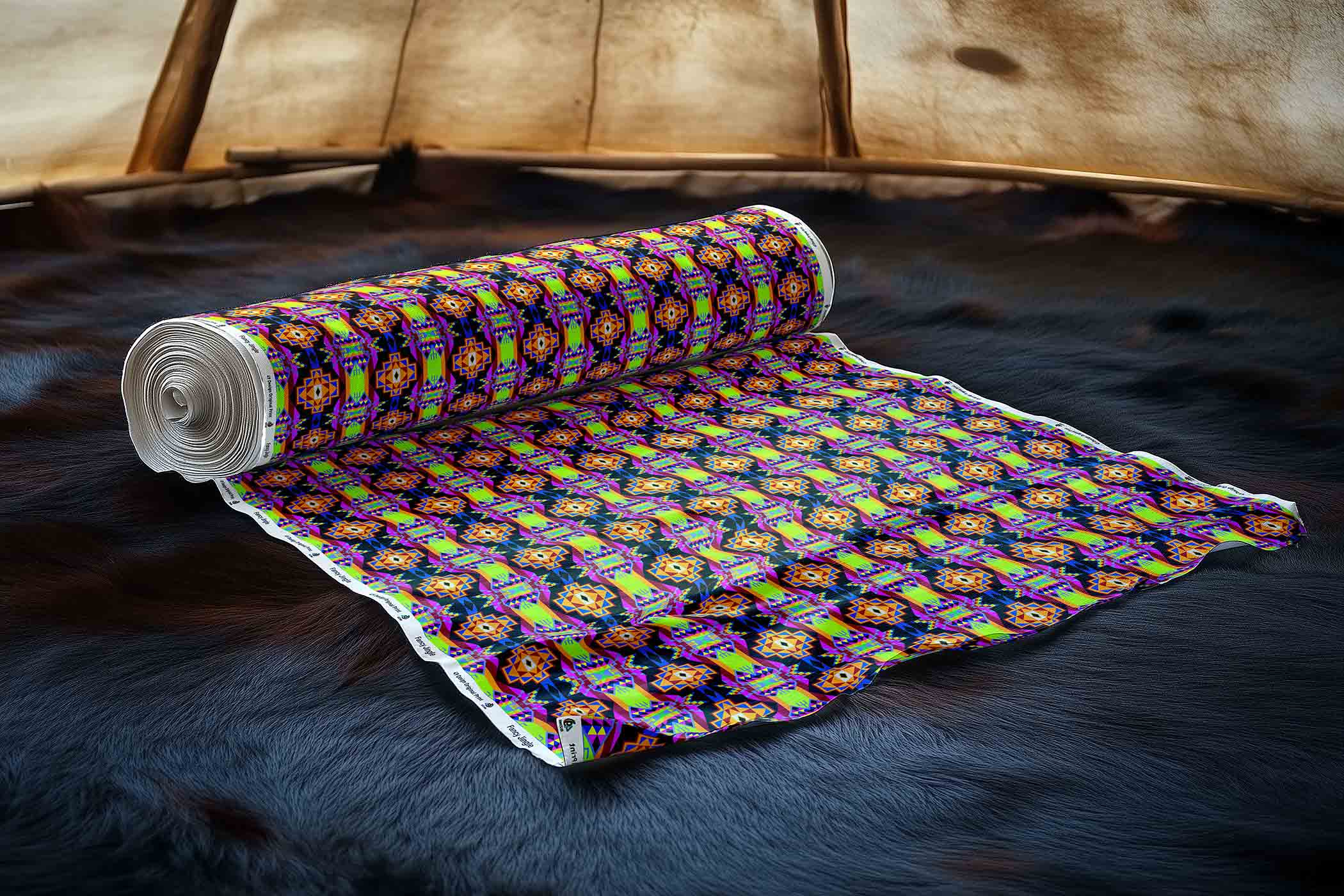 Fancy Jingle Satin