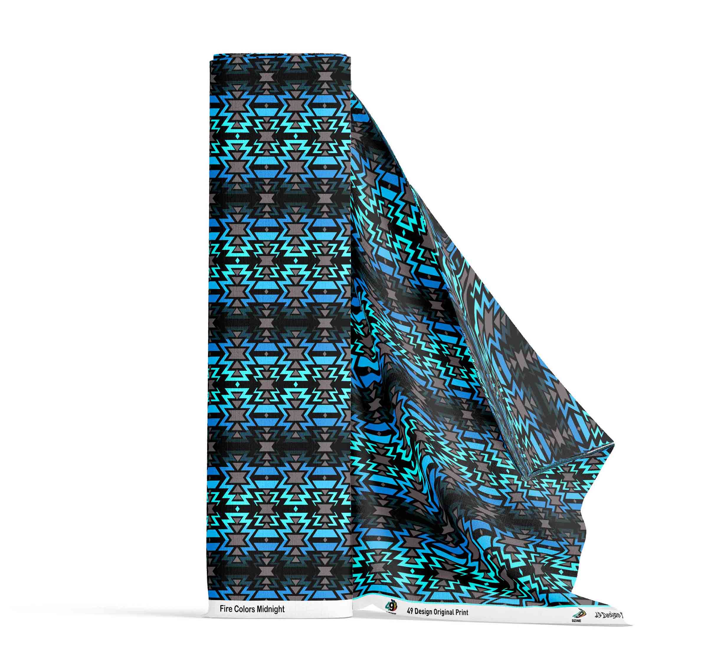 Fire Colors Midnight 42 Inch Cotton Poplin Pre Order
