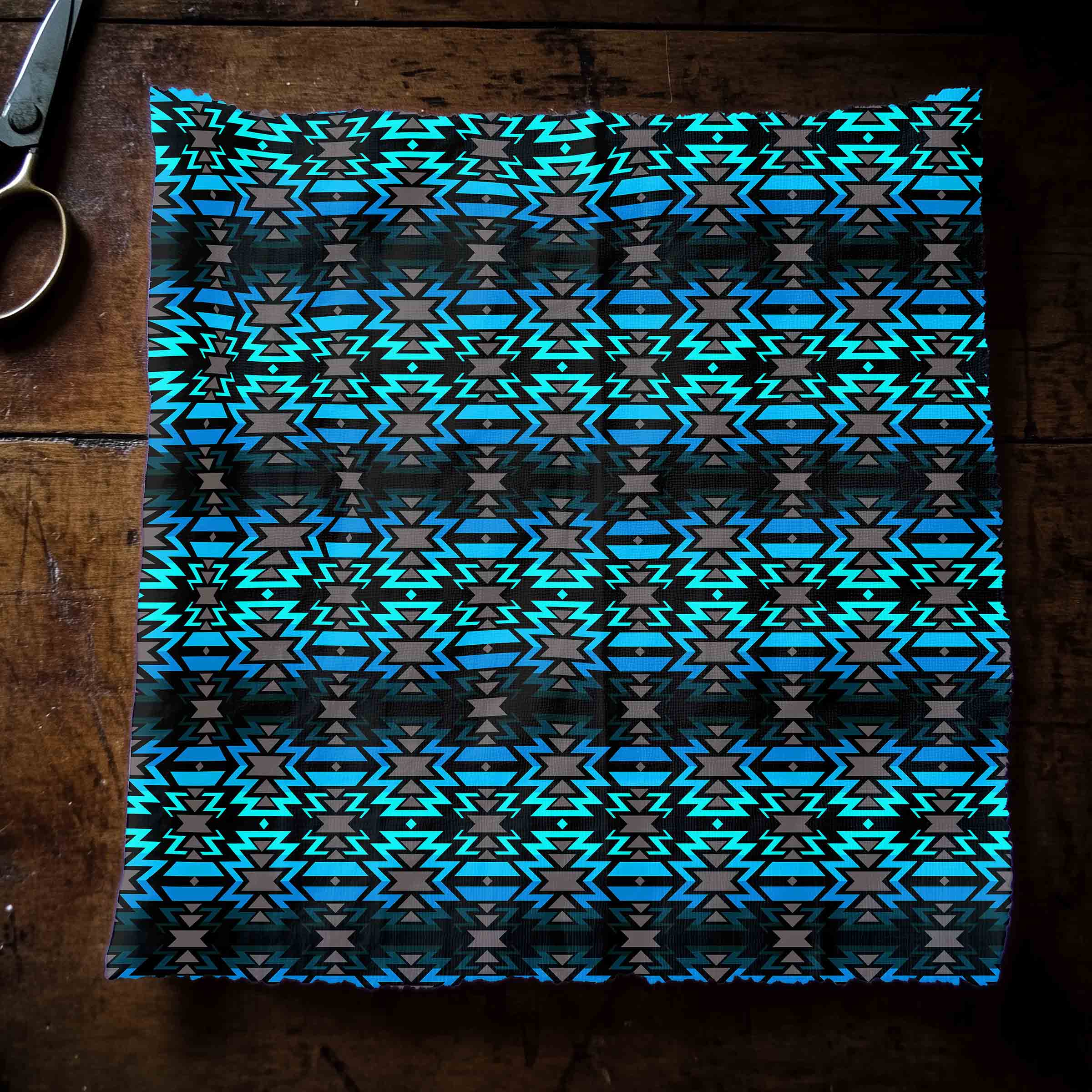 Fire Colors Midnight 42 Inch Cotton Poplin Pre Order