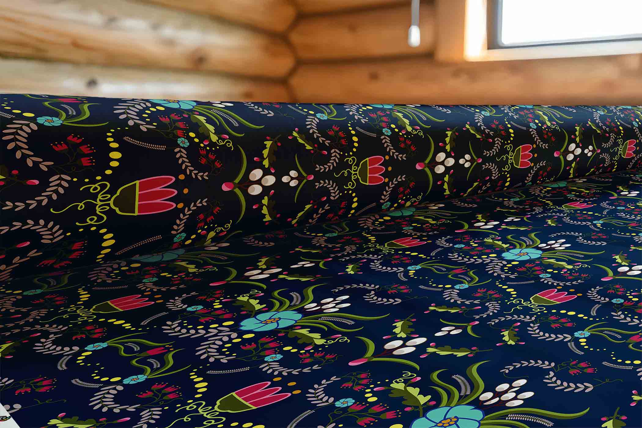 First Bloom Azure 42 Inch Cotton Poplin Pre Order