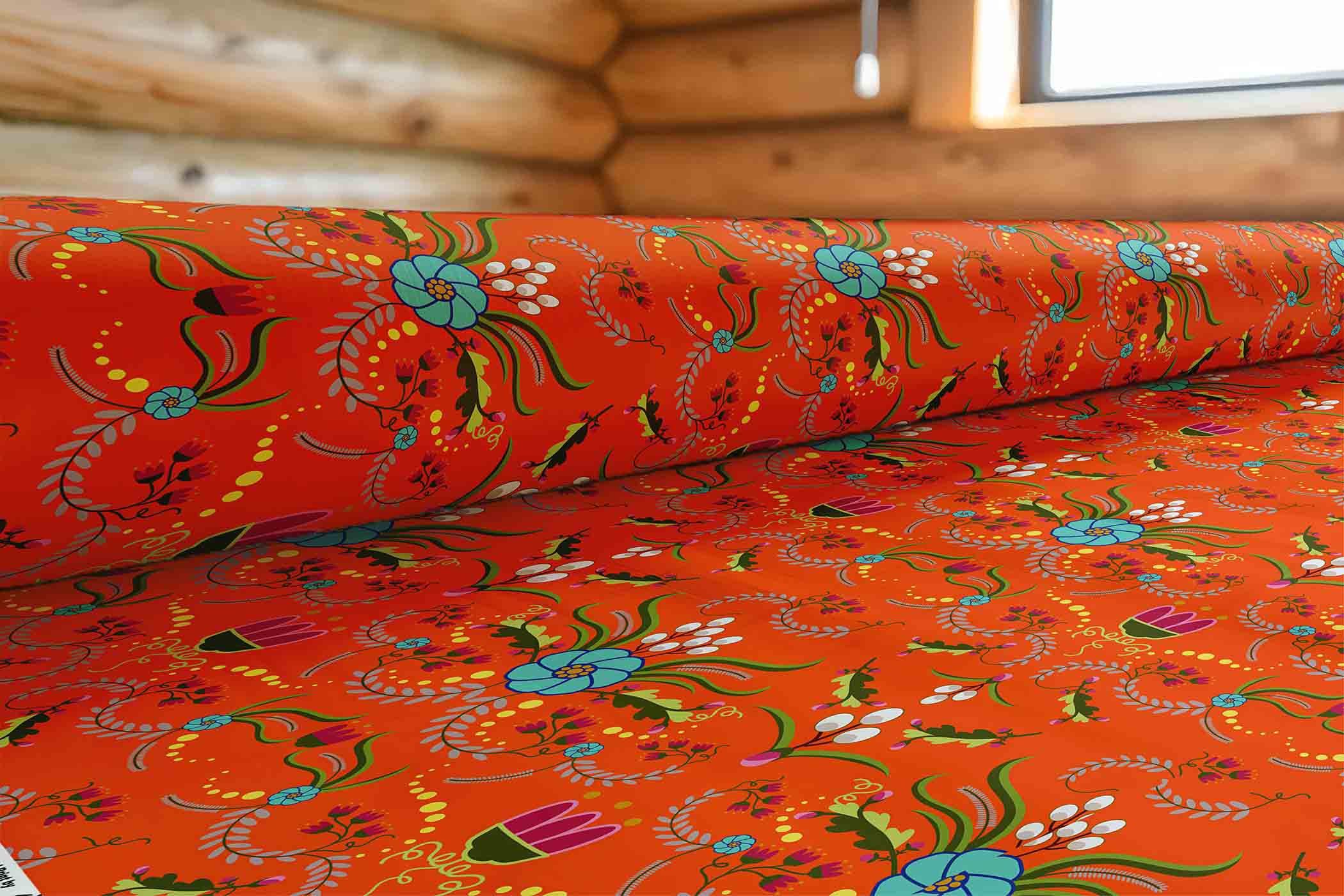 First Bloom Carrots 42 Inch Cotton Poplin Pre Order