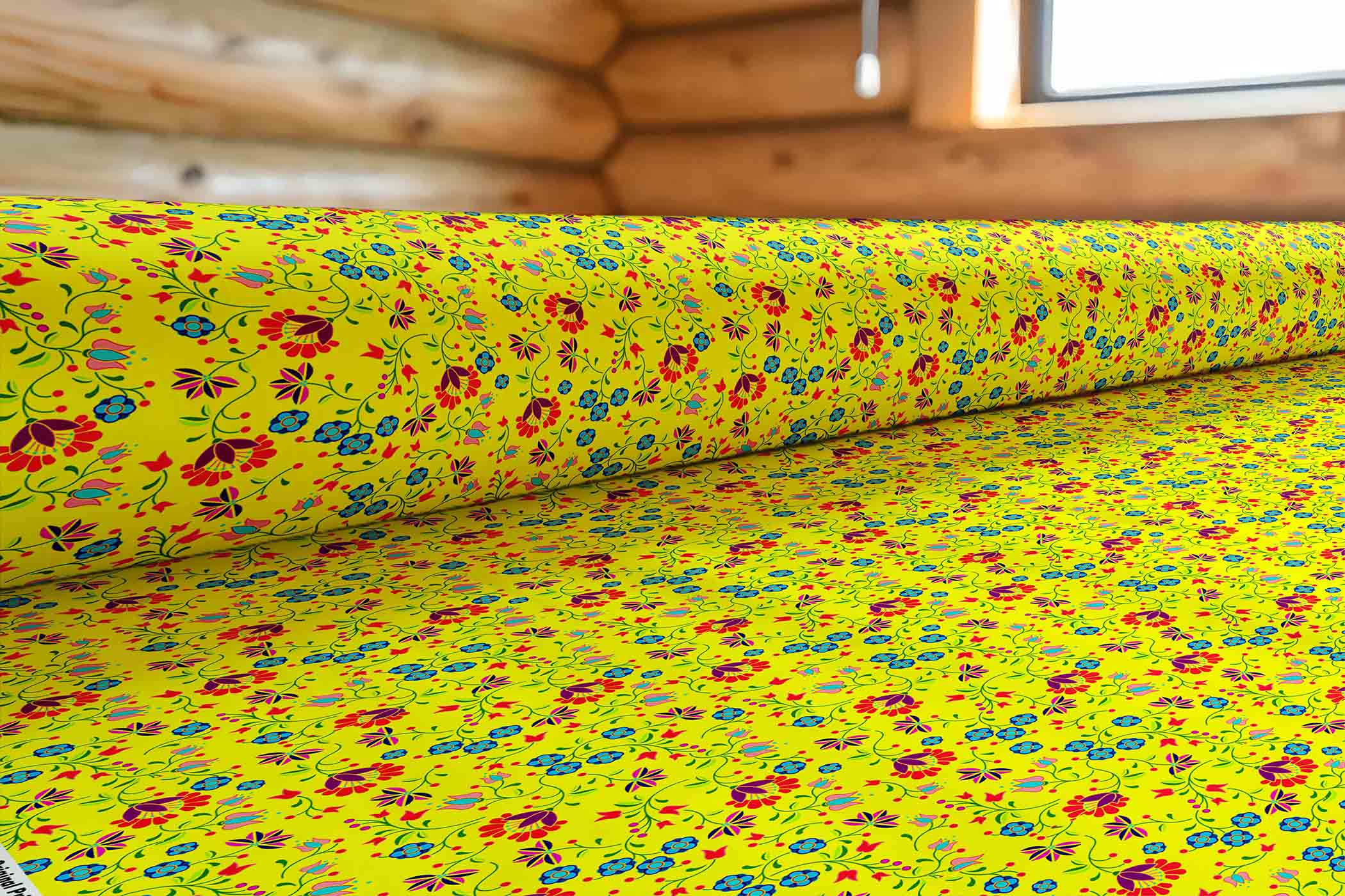 Fleur Indigine Mais 42 Inch Cotton Poplin Pre Order