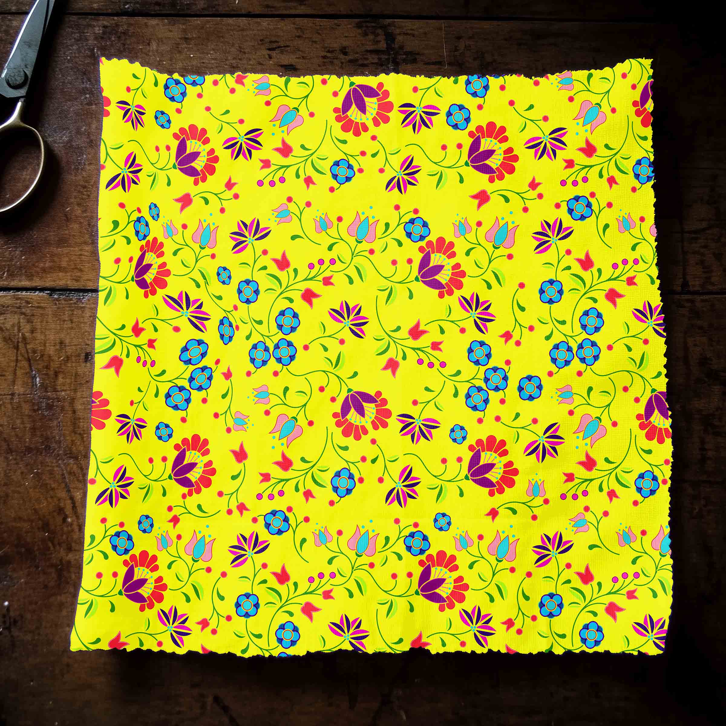 Fleur Indigine Mais 42 Inch Cotton Poplin Pre Order