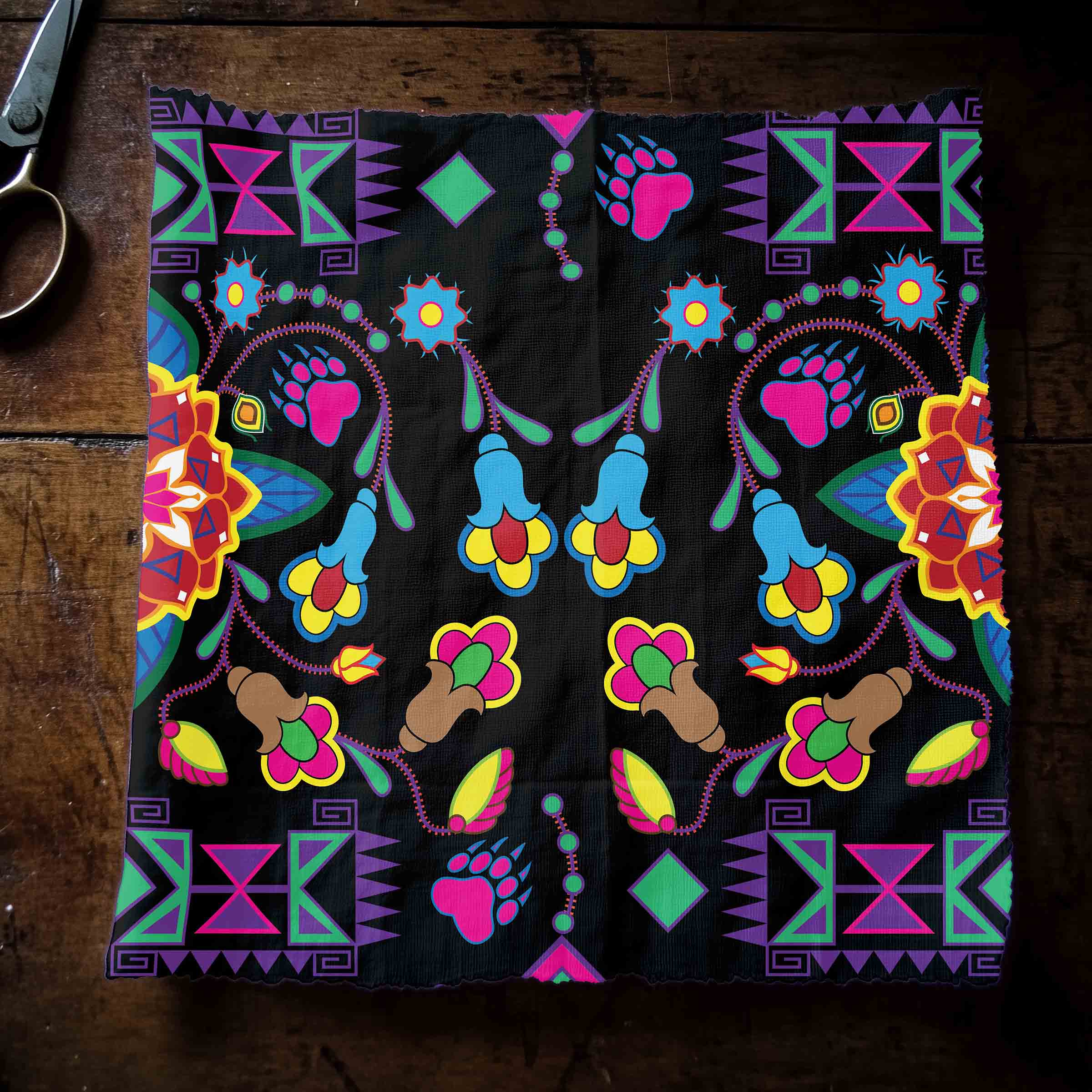 Floral and Geomteric Dance 04 42 inch Cotton Poplin Pre Order