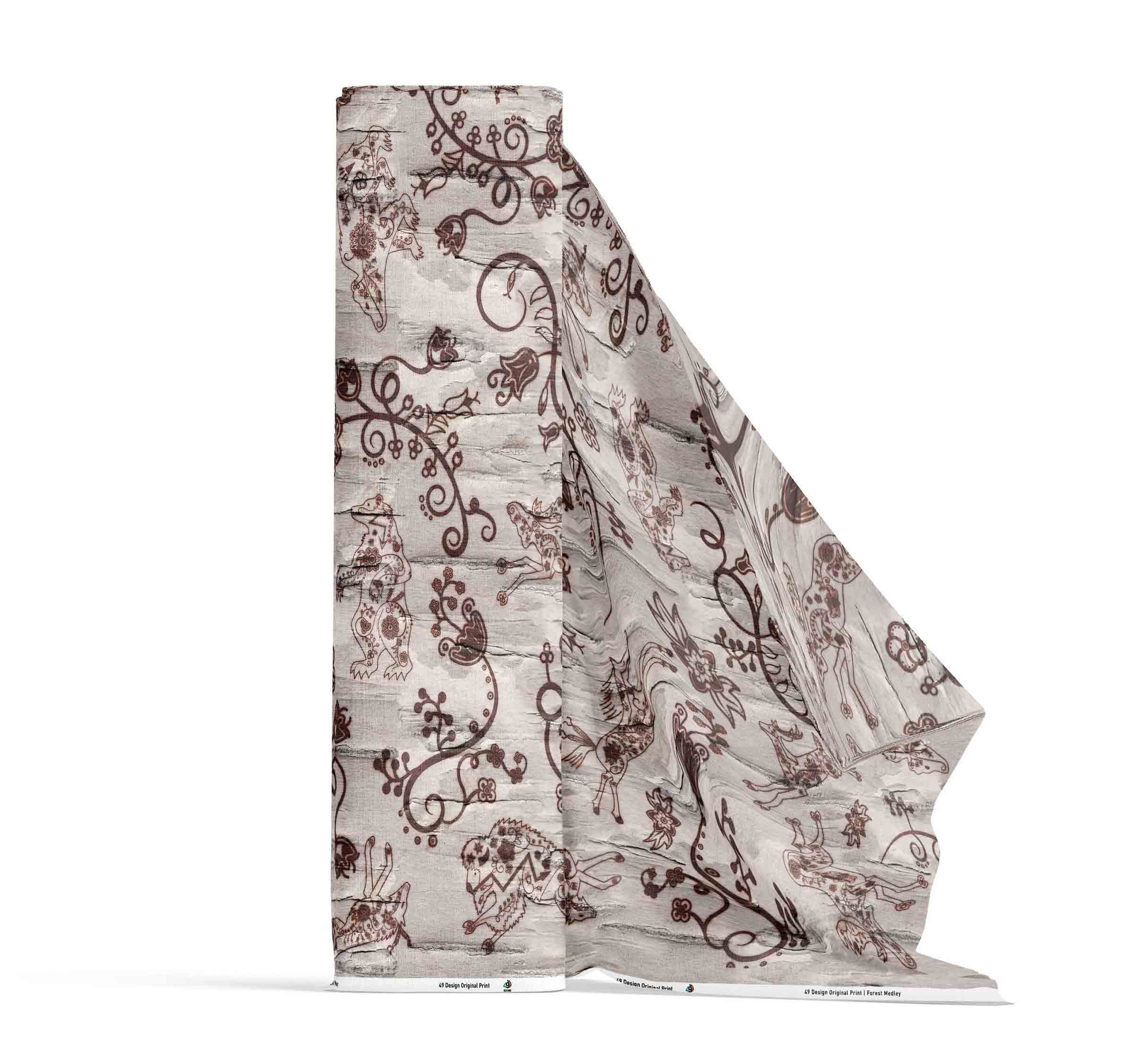 Forest Medley 42 Inch Cotton Poplin Pre Order
