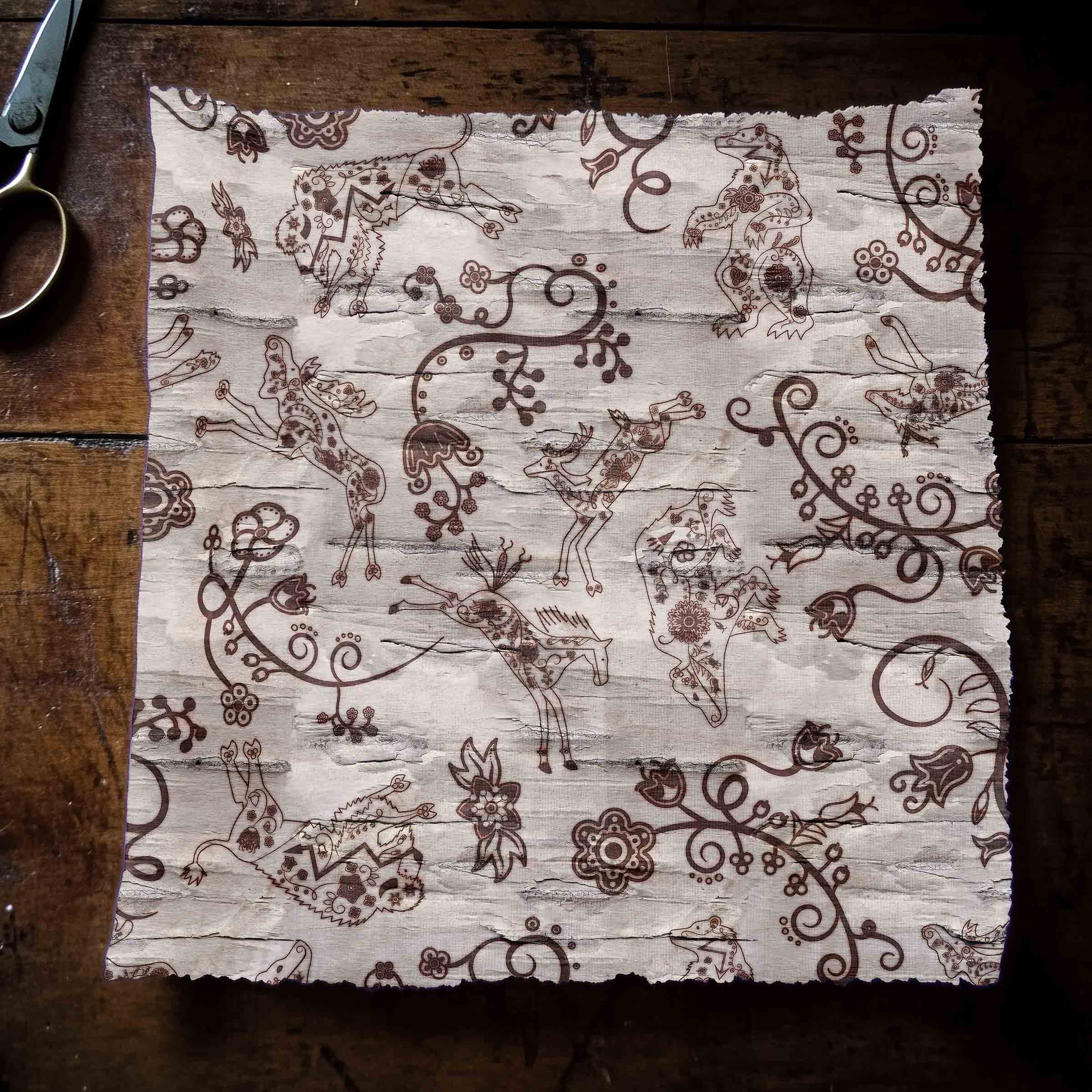 Forest Medley 42 Inch Cotton Poplin Pre Order