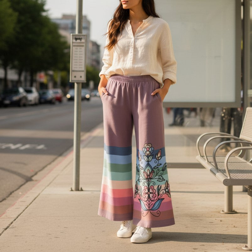 Frostfall Radiance Ribbon Pants