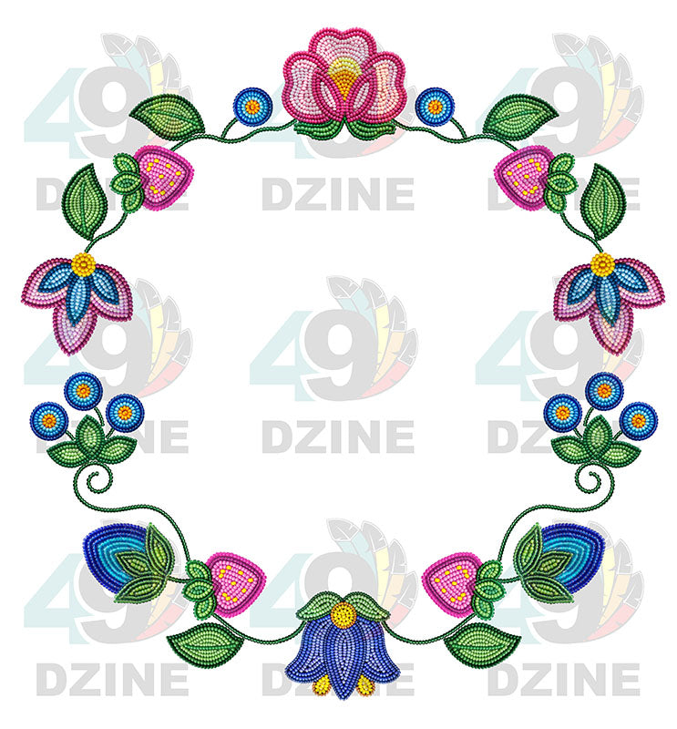 Garden Rhythm Hat Transfer