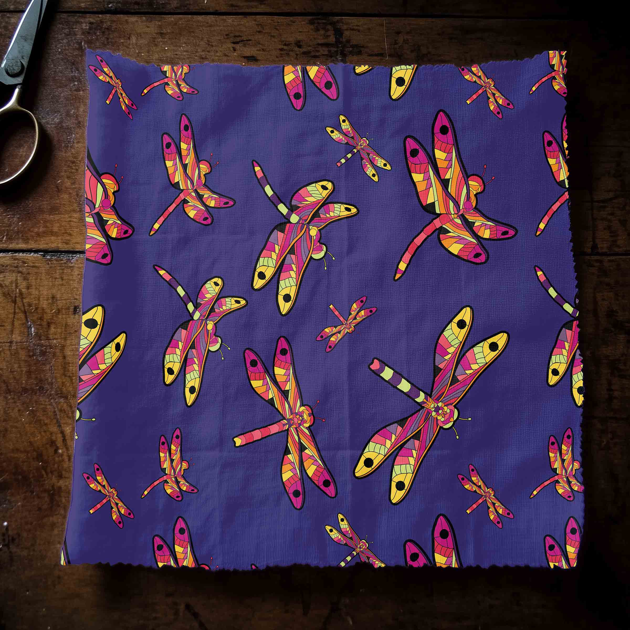 Gathering Purple 42 inch Cotton Poplin Pre Order