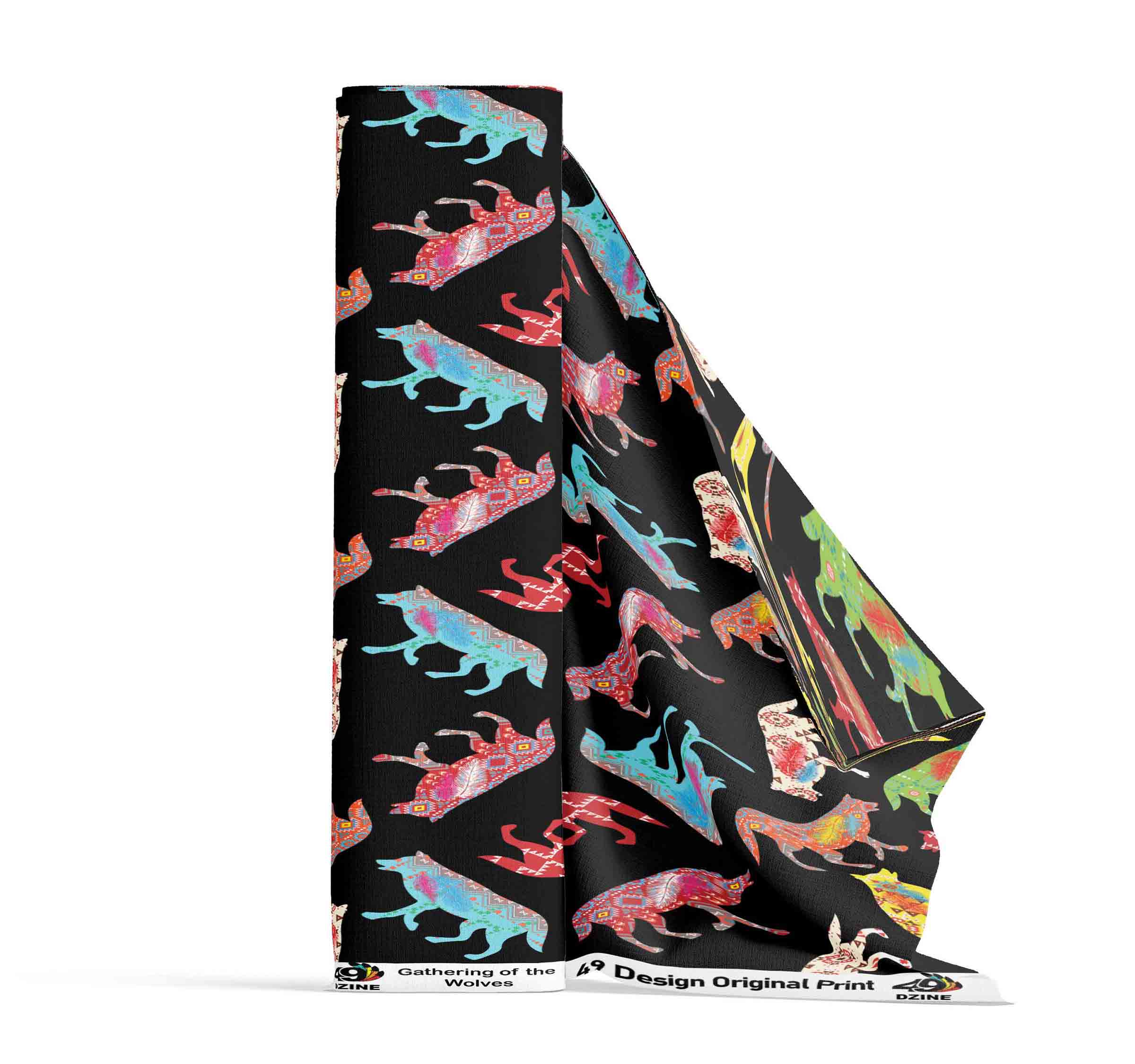 Gathering of the Wolves 42 inch Cotton Poplin Pre Order