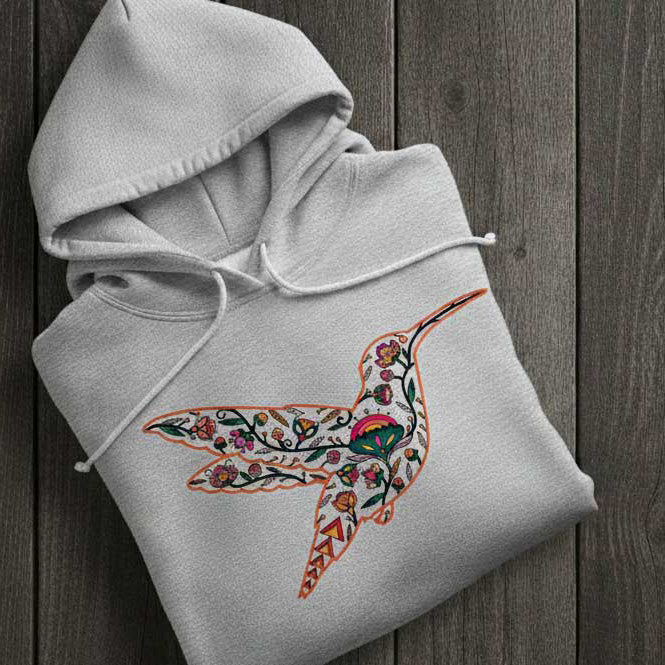 Hummingbird Floral Animals 01 Various Sizes