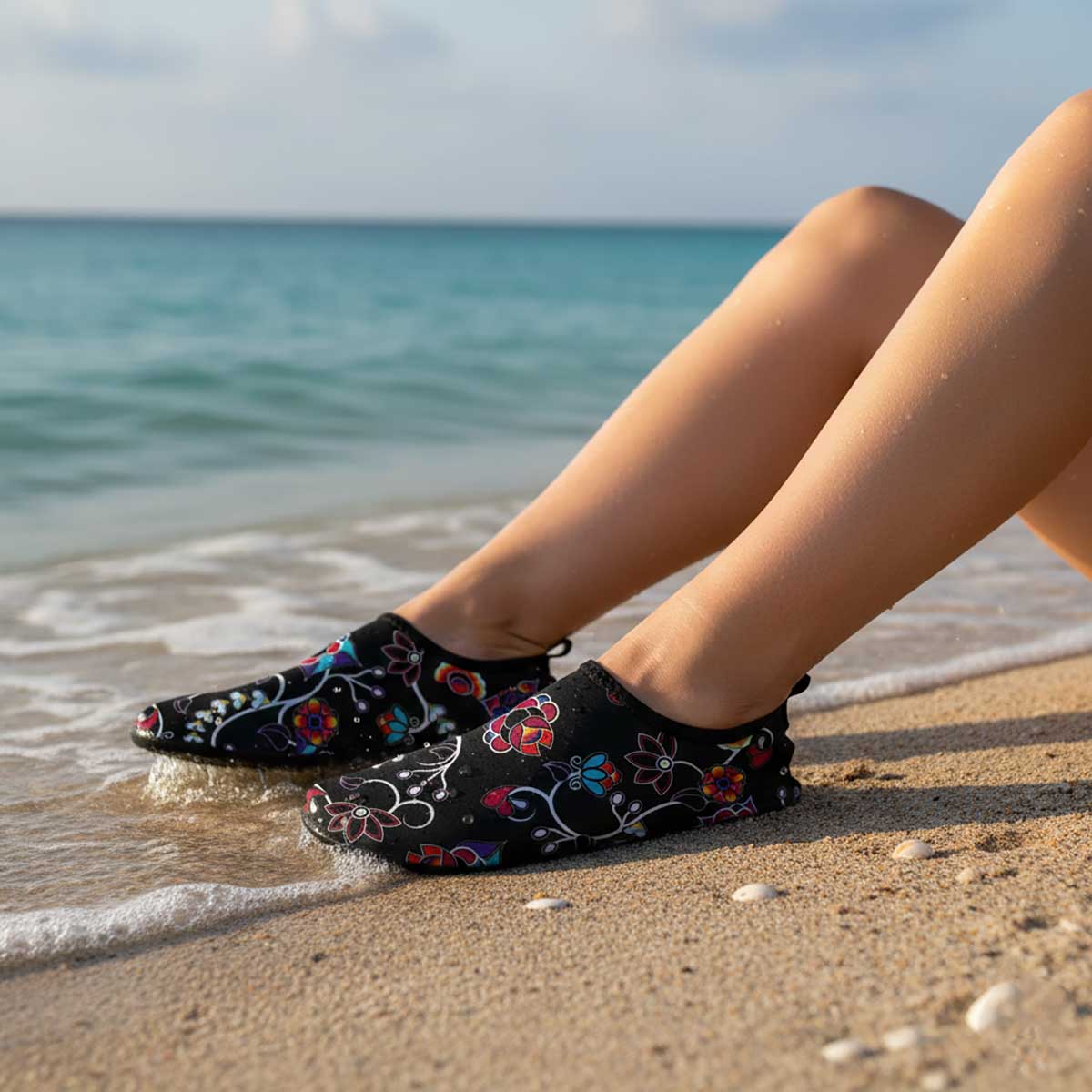 Floral Danseur Sockamoccs