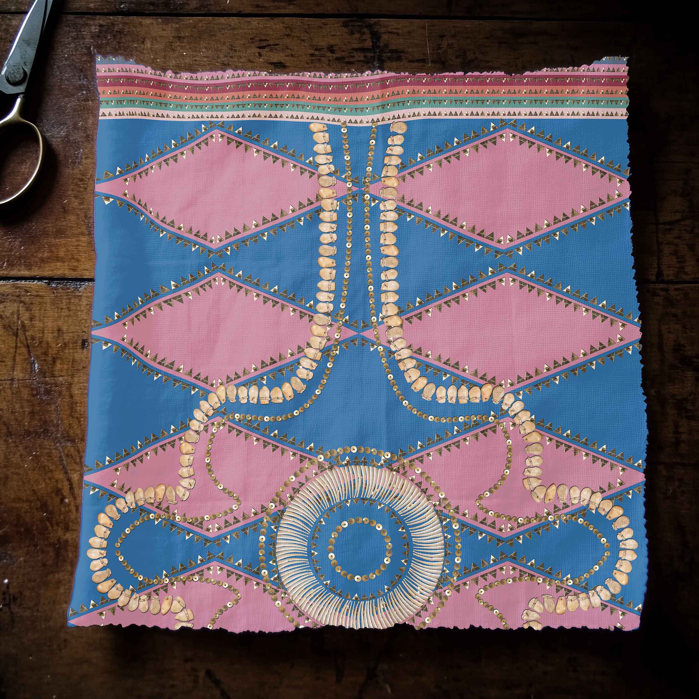 Gilded Nomad Sky 42 Inch Cotton Poplin Pre Order