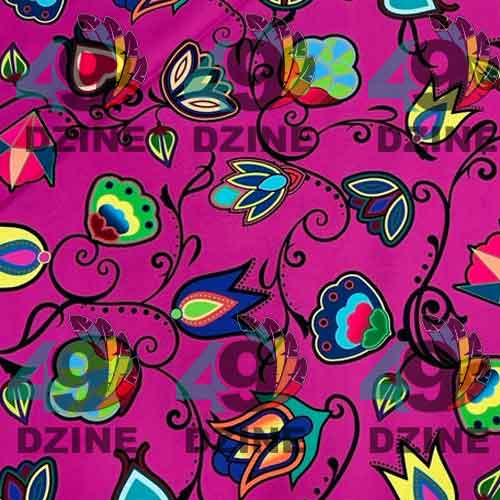 Indigenous Paisley Lavender 42 Inch Cotton Poplin Pre Order