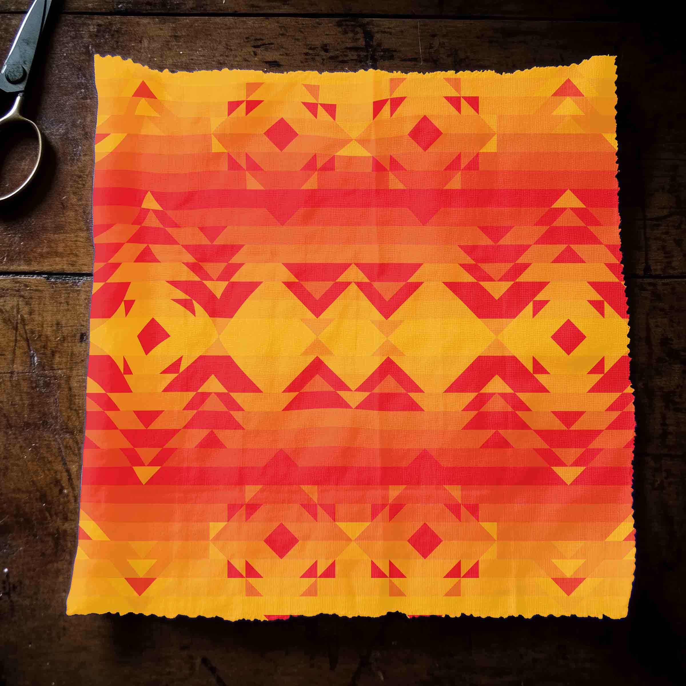 Inspire Orange 42 inch Cotton Poplin Pre Order