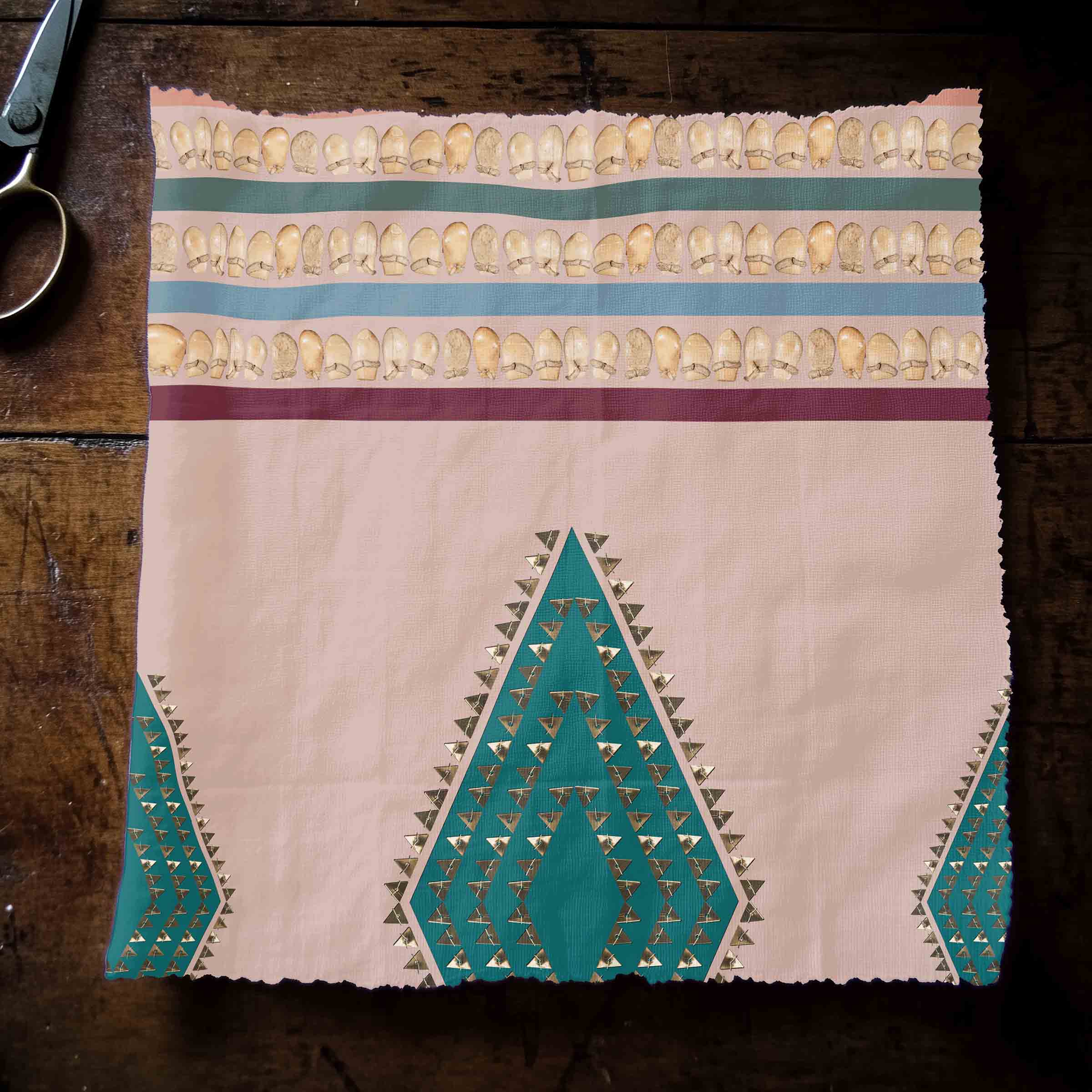 Ivory Serenade Blush 42 Inch Cotton Poplin Pre Order