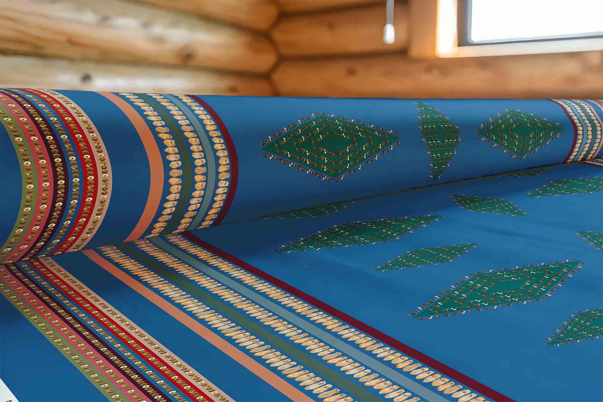 Ivory Serenade Sky 42 Inch Cotton Poplin Pre Order