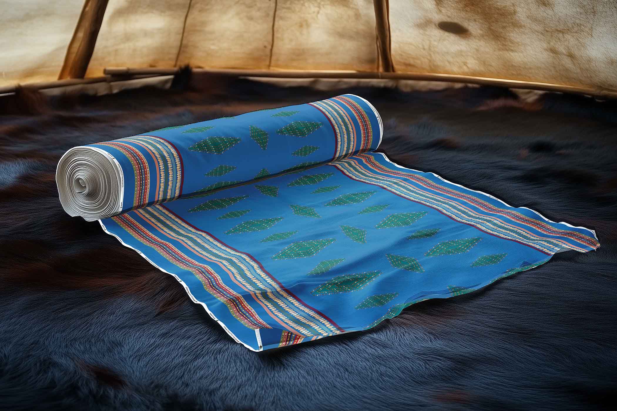 Ivory Serenade Sky 42 Inch Cotton Poplin Pre Order