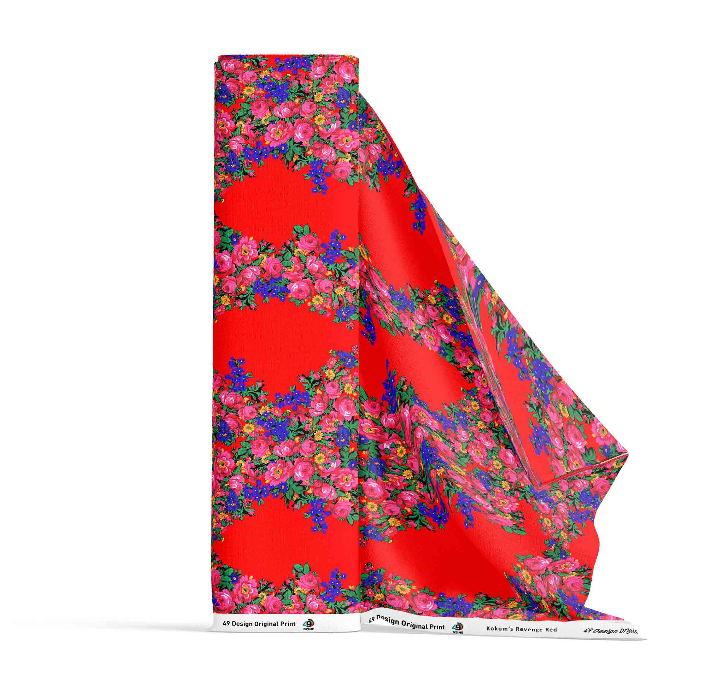 Kokum's Revenge Dahlia 42 Inch Cotton Poplin Pre Order