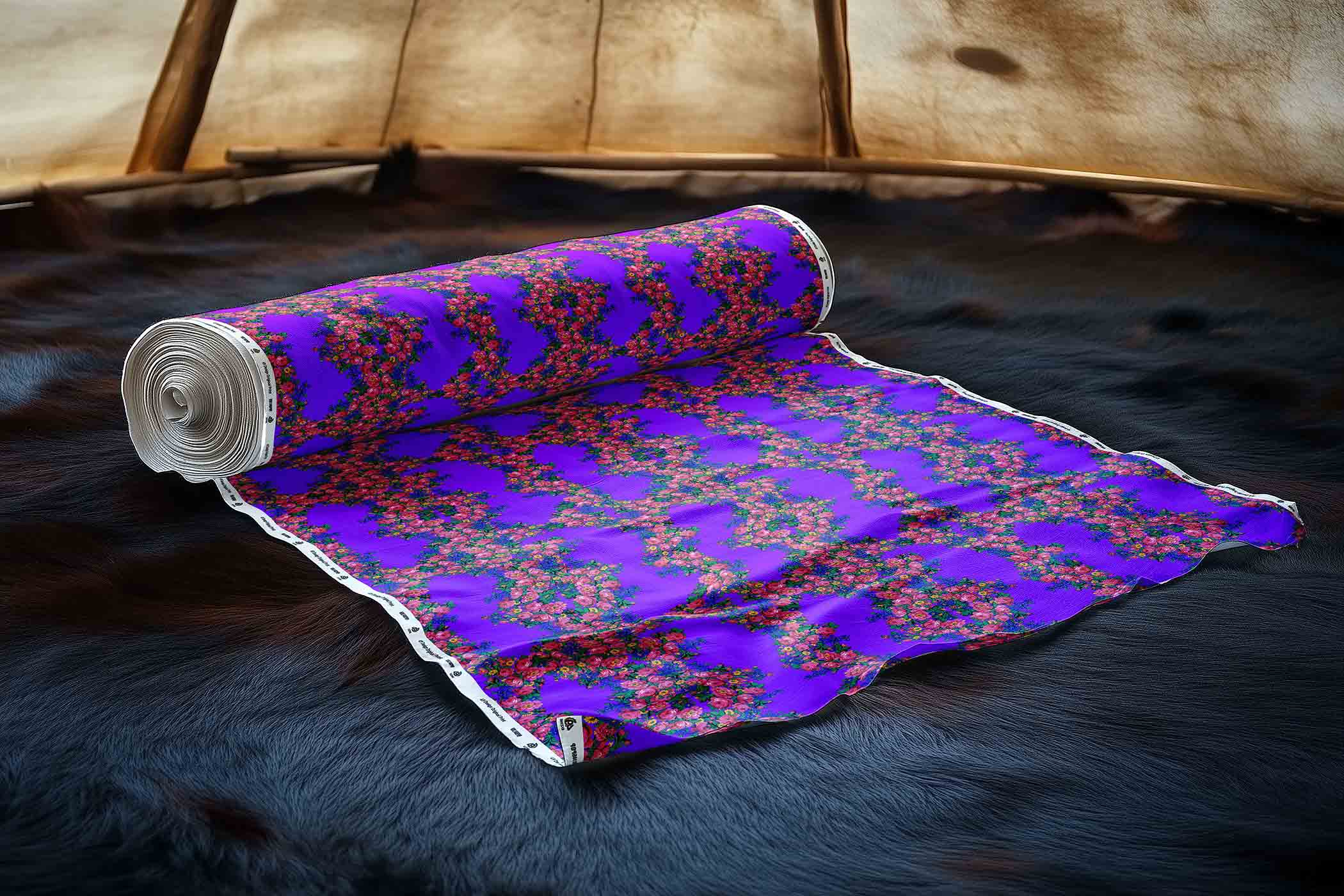 Kokum's Revenge Lilac 42 Inch Cotton Poplin Pre Order