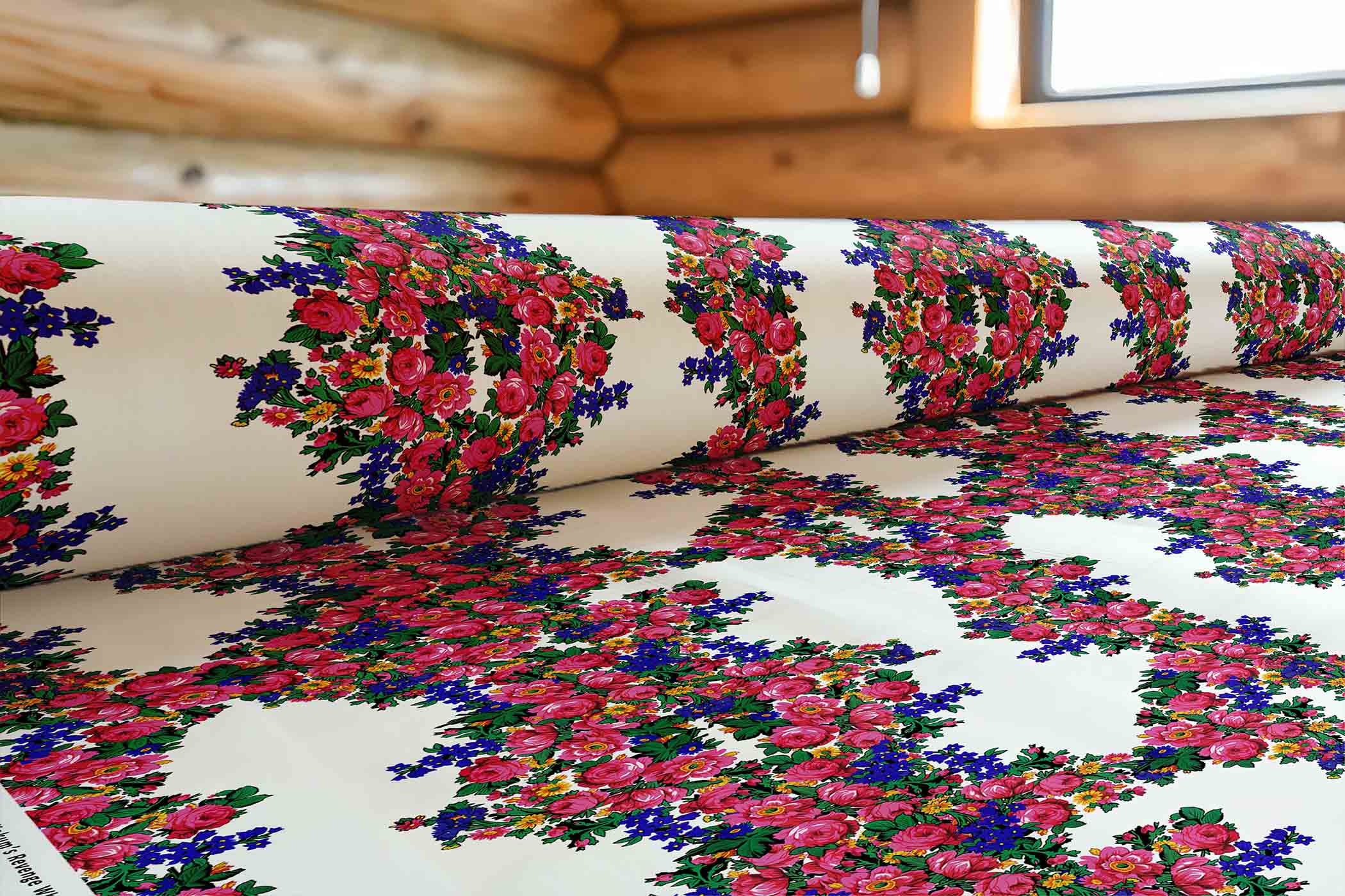 Kokum's Revenge White 42 inch Cotton Poplin Pre Order