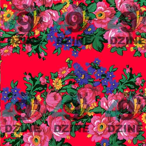 Kokum's Revenge Dahlia 42 Inch Cotton Poplin Pre Order