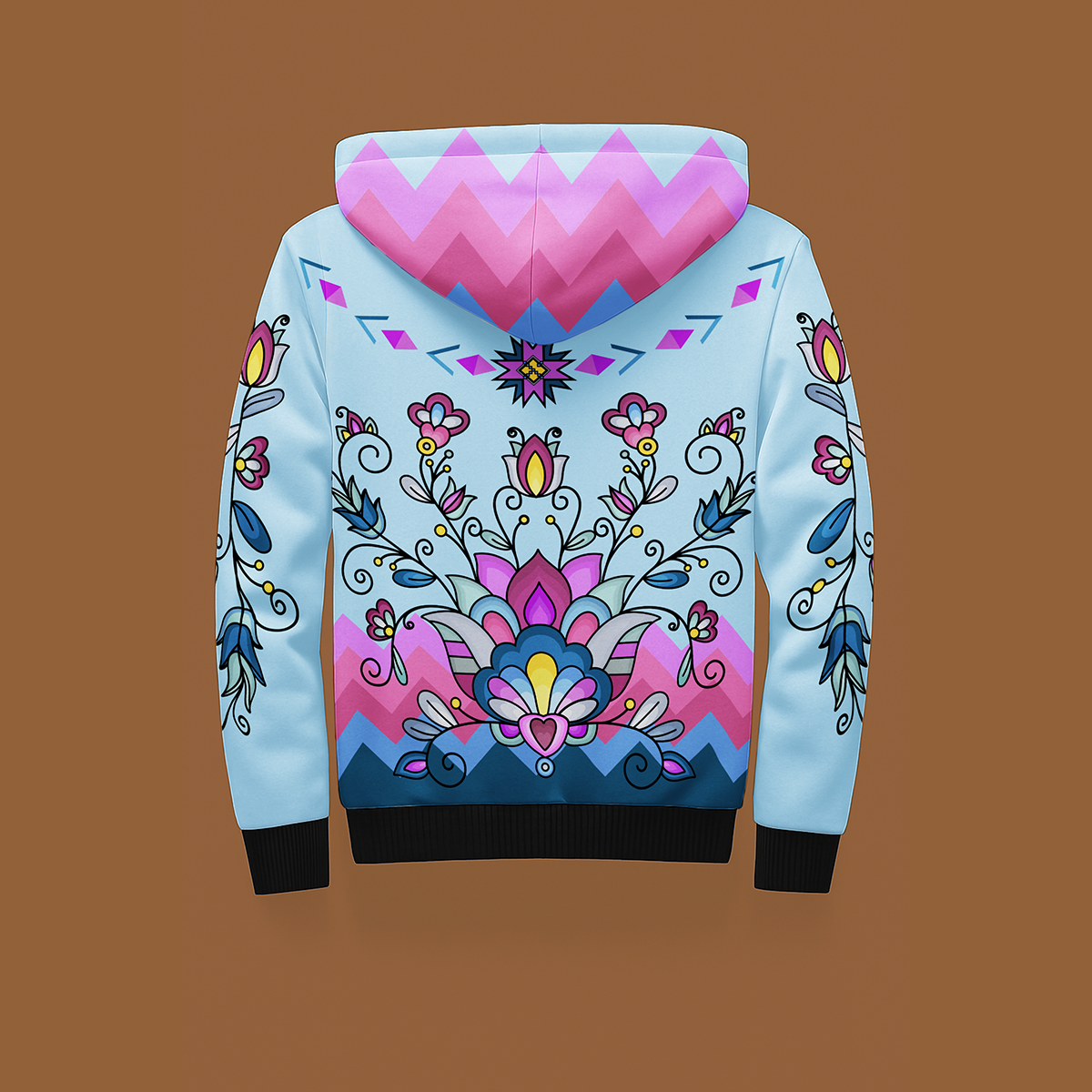 Autumn Bundle Blessing Women's Sherpa Hoodie