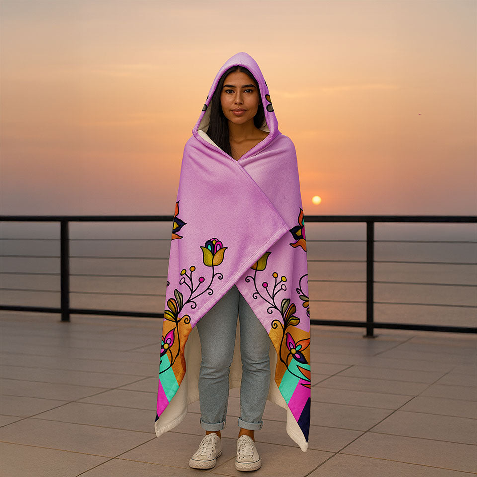 Sweetgrass Emberlight Women's Hooded Blanket