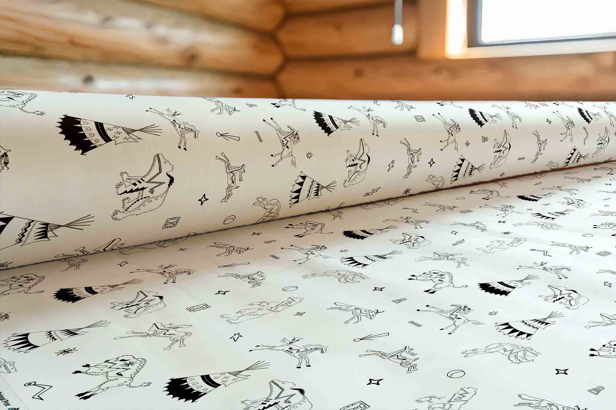 Ledger Dabbles White 42 Inch Cotton Poplin Pre Order