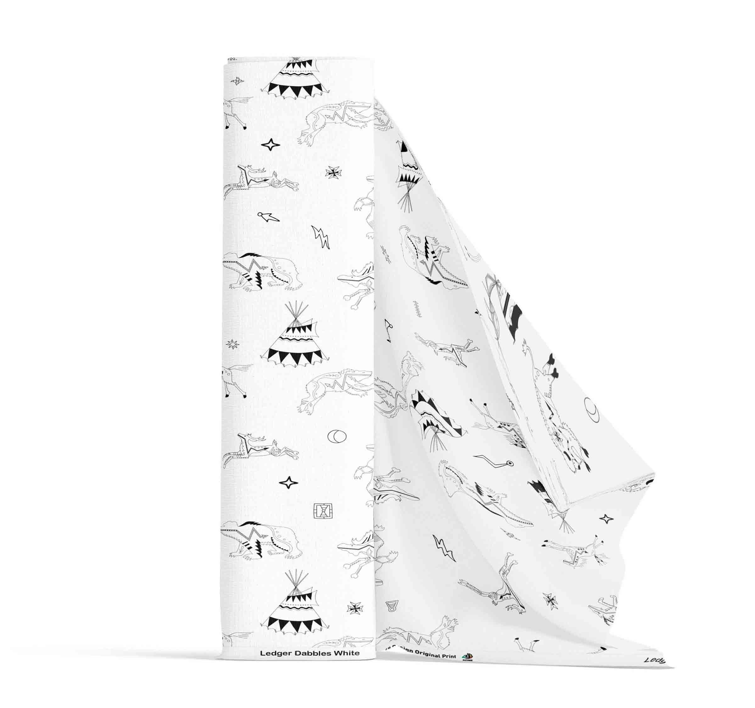 Ledger Dabbles White 42 Inch Cotton Poplin Pre Order