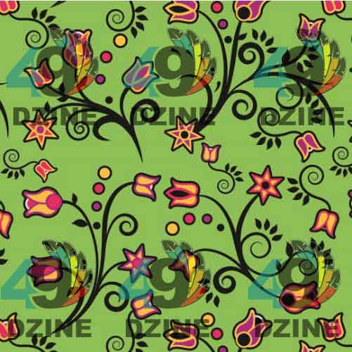 Light Green Yellow Star 42 Inch Cotton Poplin Pre Order