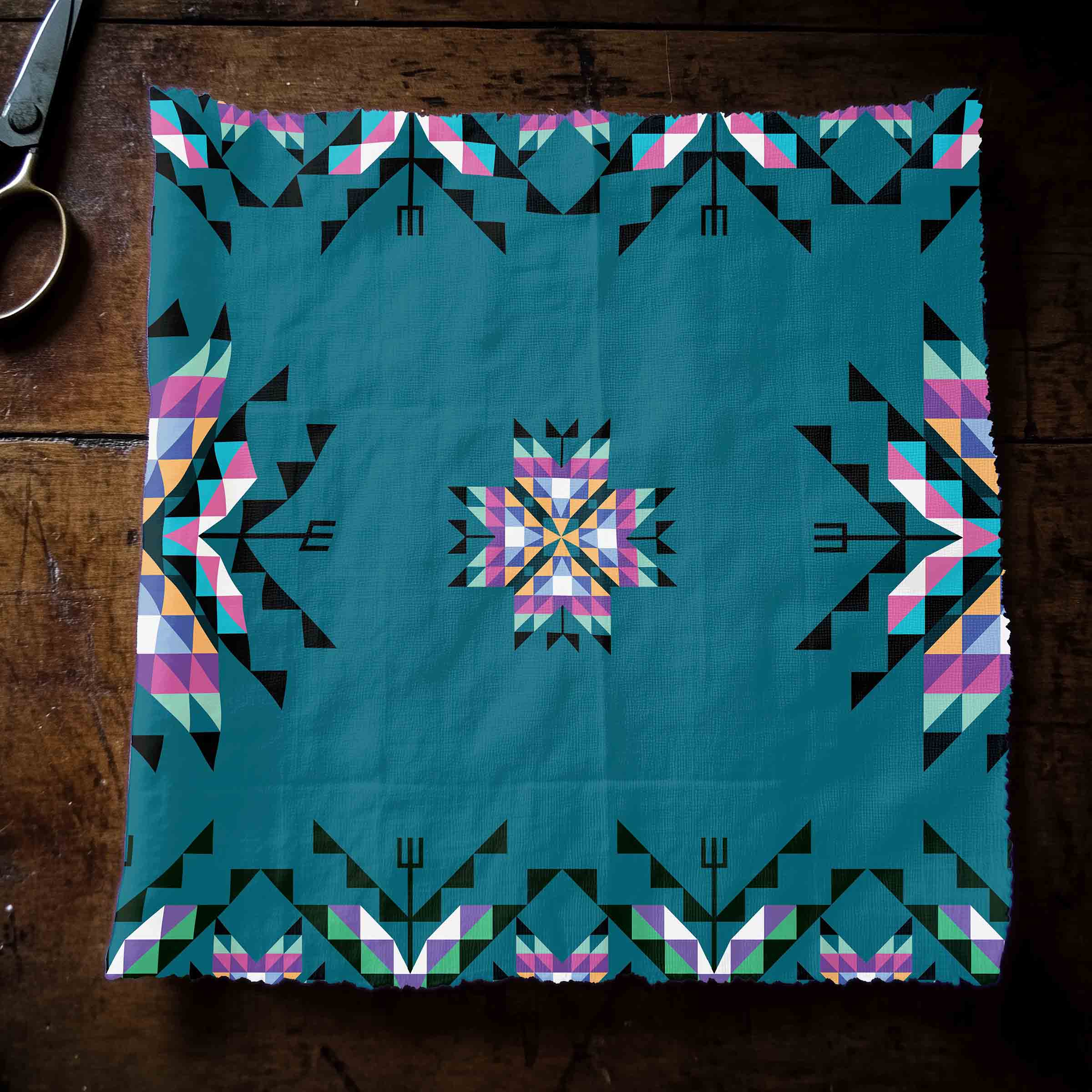 Medicine Lodge Dark Winter 42 Inch Cotton Poplin Pre Order