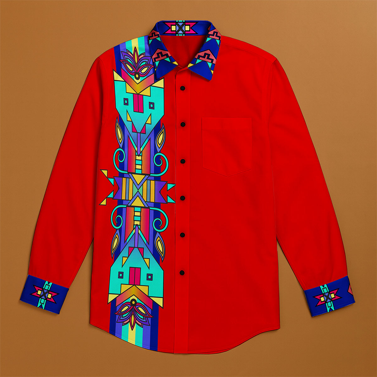 Heritage Tapestry Men's Casual Dress Shirt