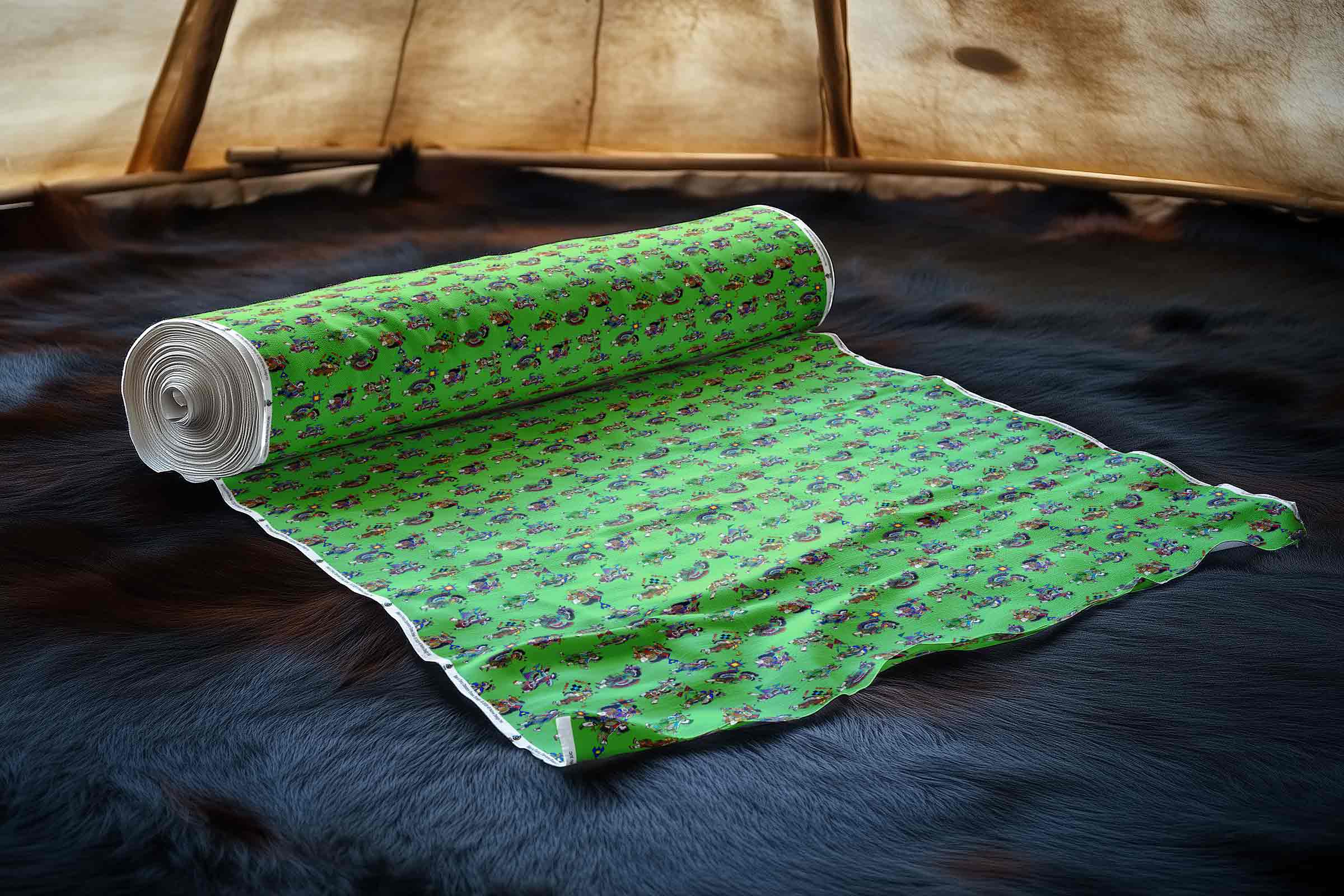 Men's Fancy Dancers Grass Small 42 Inch Cotton Poplin Pre Order