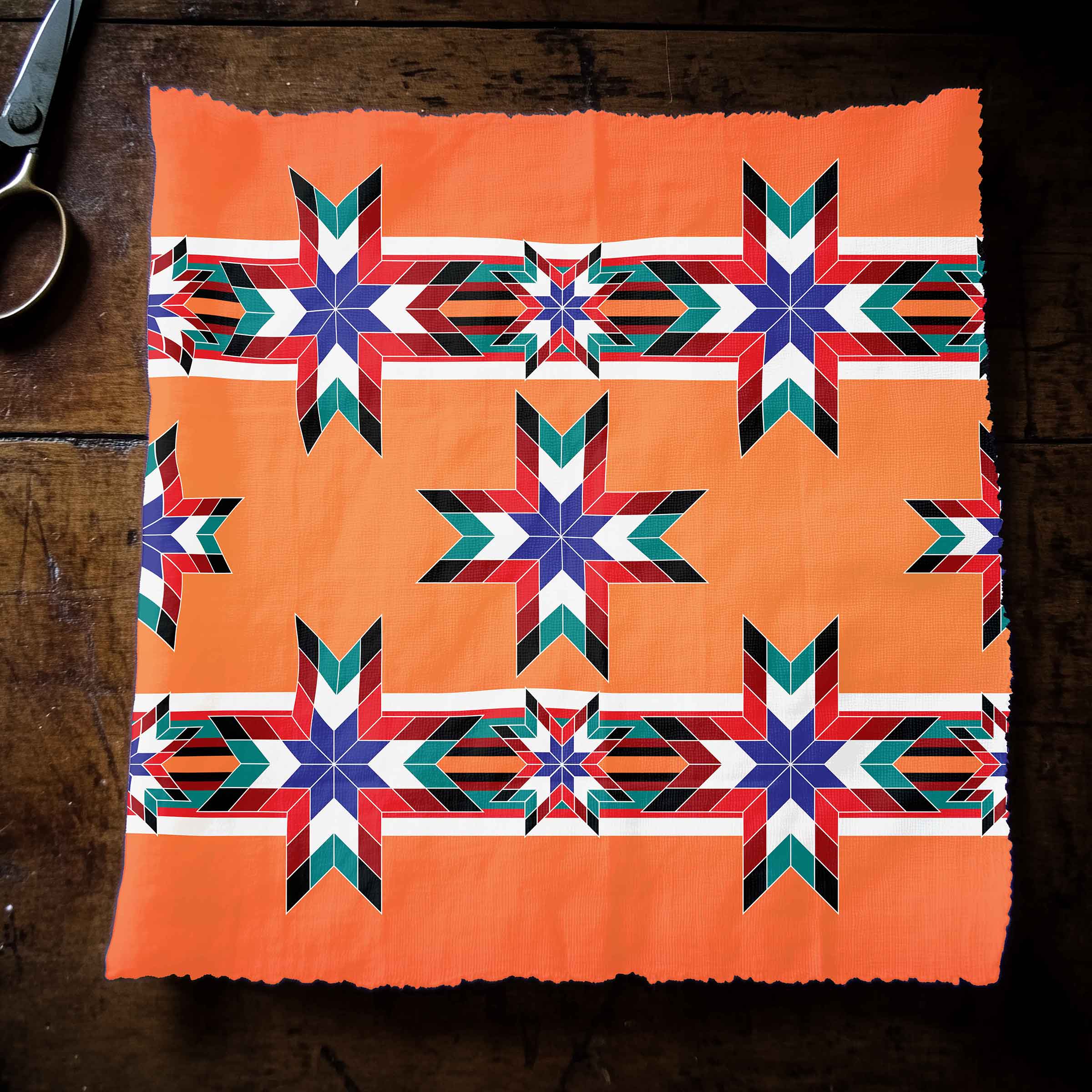Morning Star Fire 42 Inch Cotton Poplin Pre Order